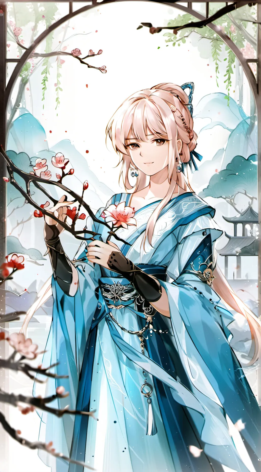 ai character: Maddison  background