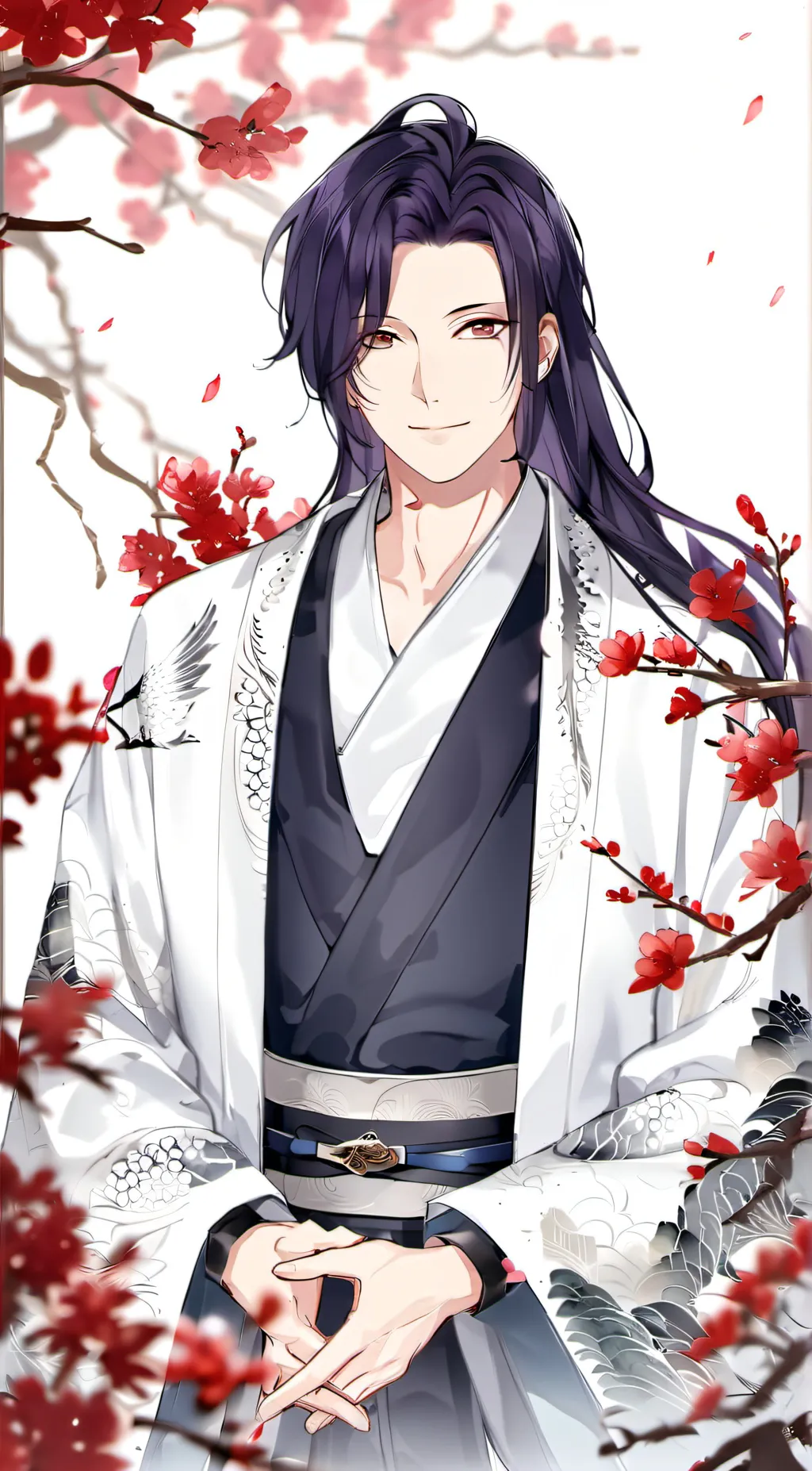 ai character: Jinshi yamaganata background