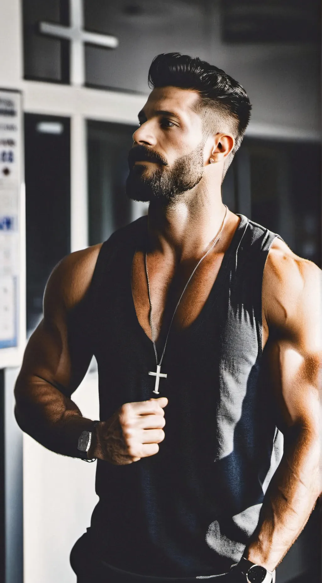 ai character: Saint background