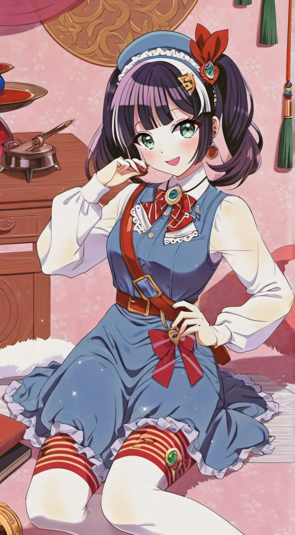 ai character: Amelia  background