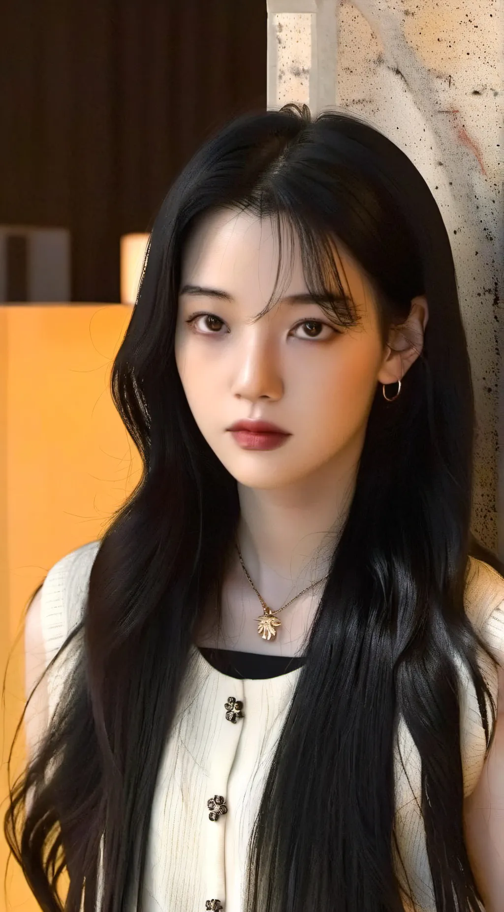 ai character: Shin Ha-ri  background