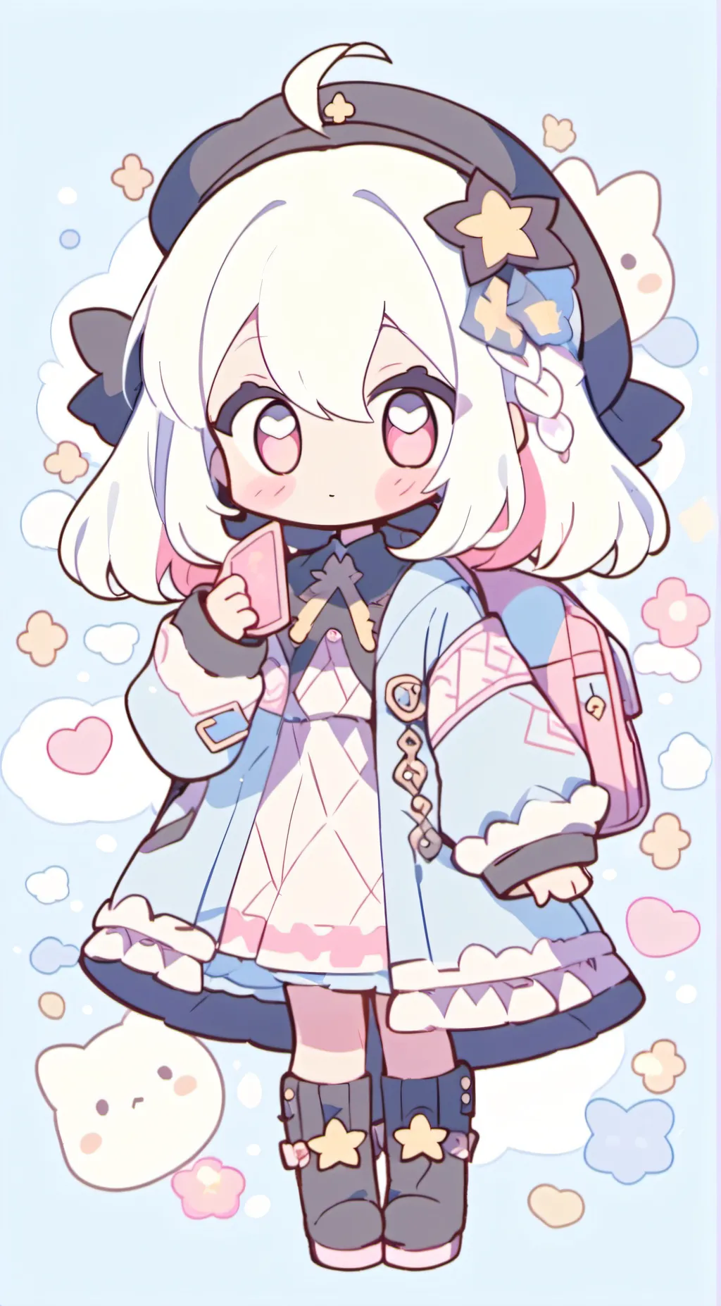 ai character: mha background