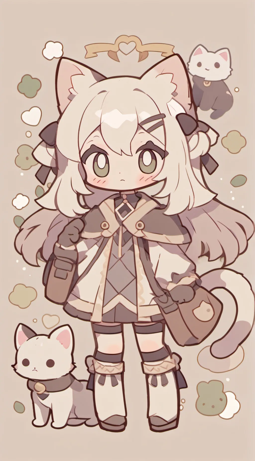 ai character: Kat background
