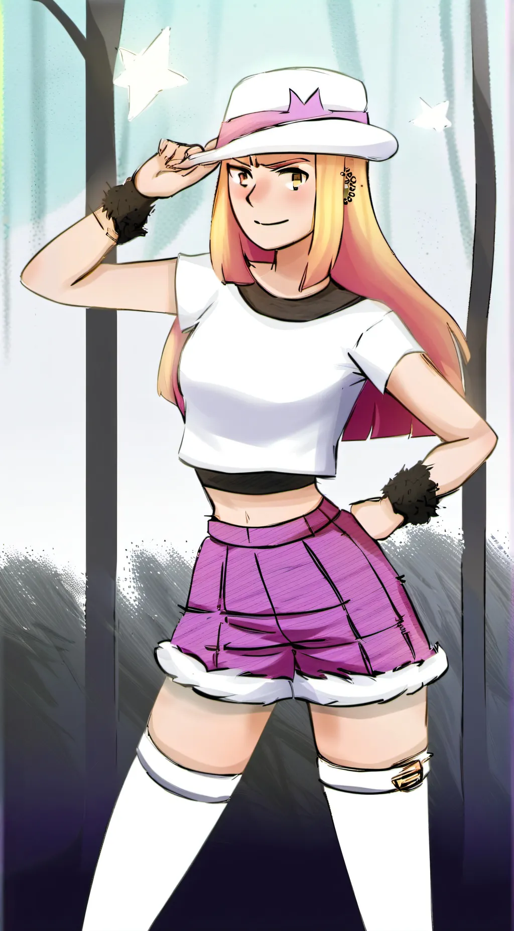 ai character: Jade the babe background