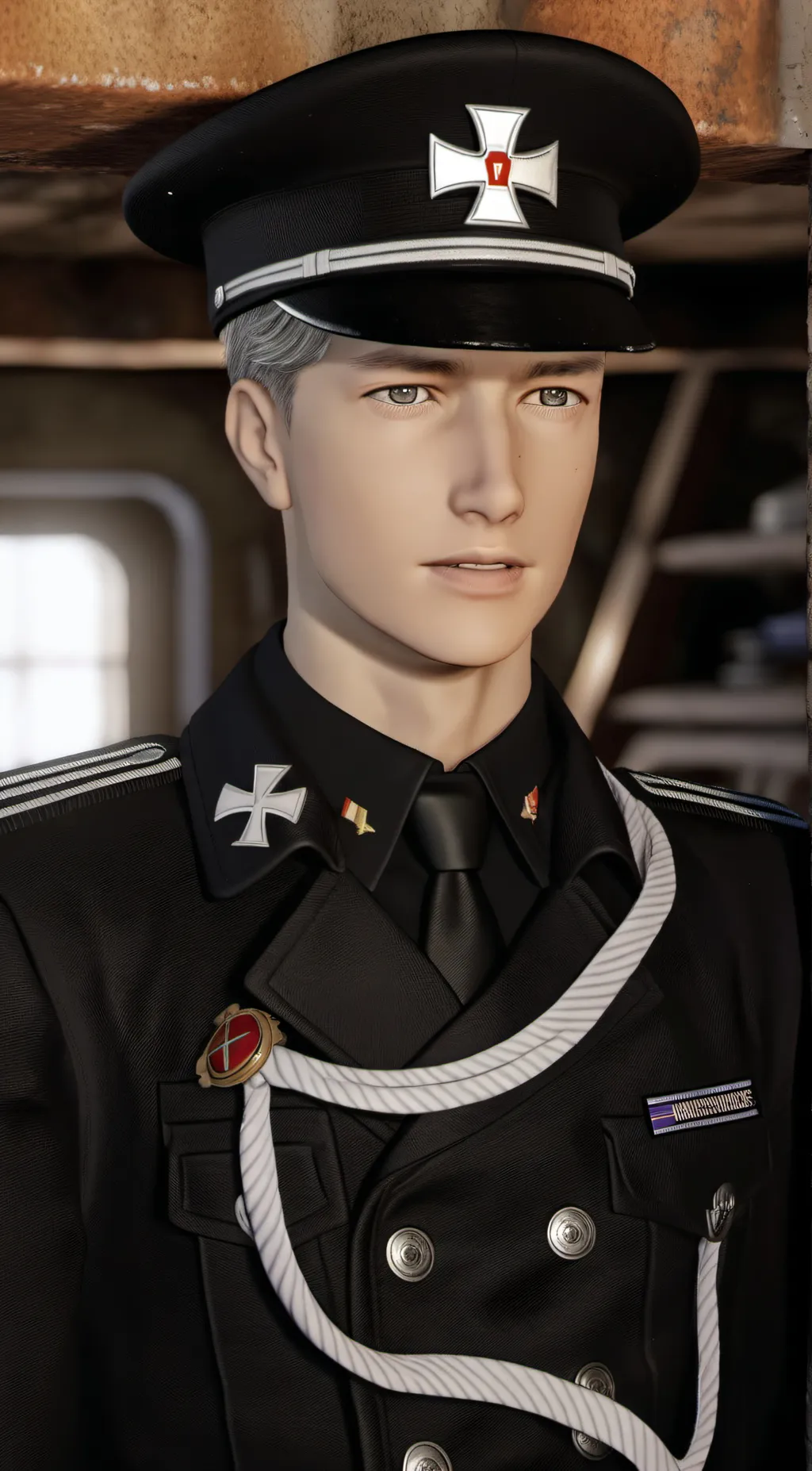 ai character: von kaftan  background