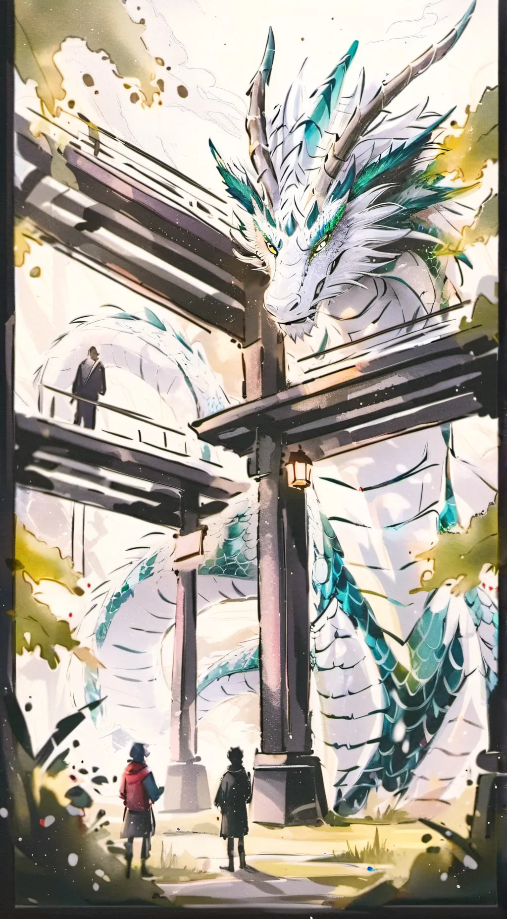 ai character: Wings of Fire zoo background