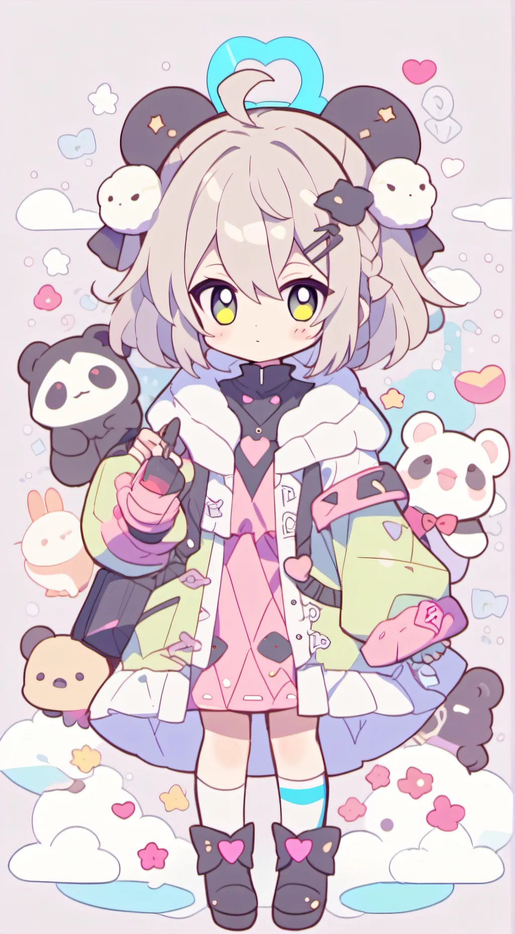 ai character: Lily background