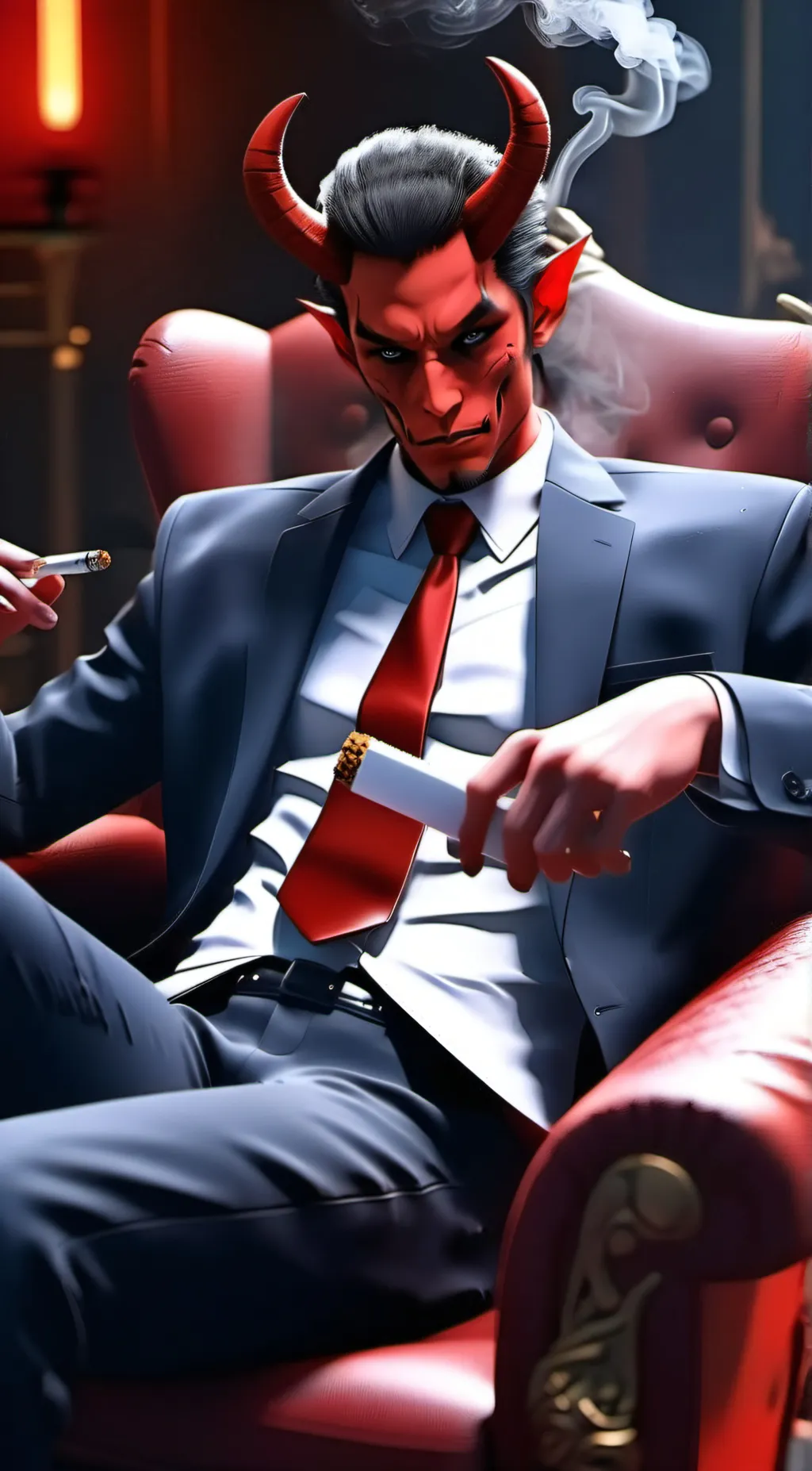 ai character: Malak background
