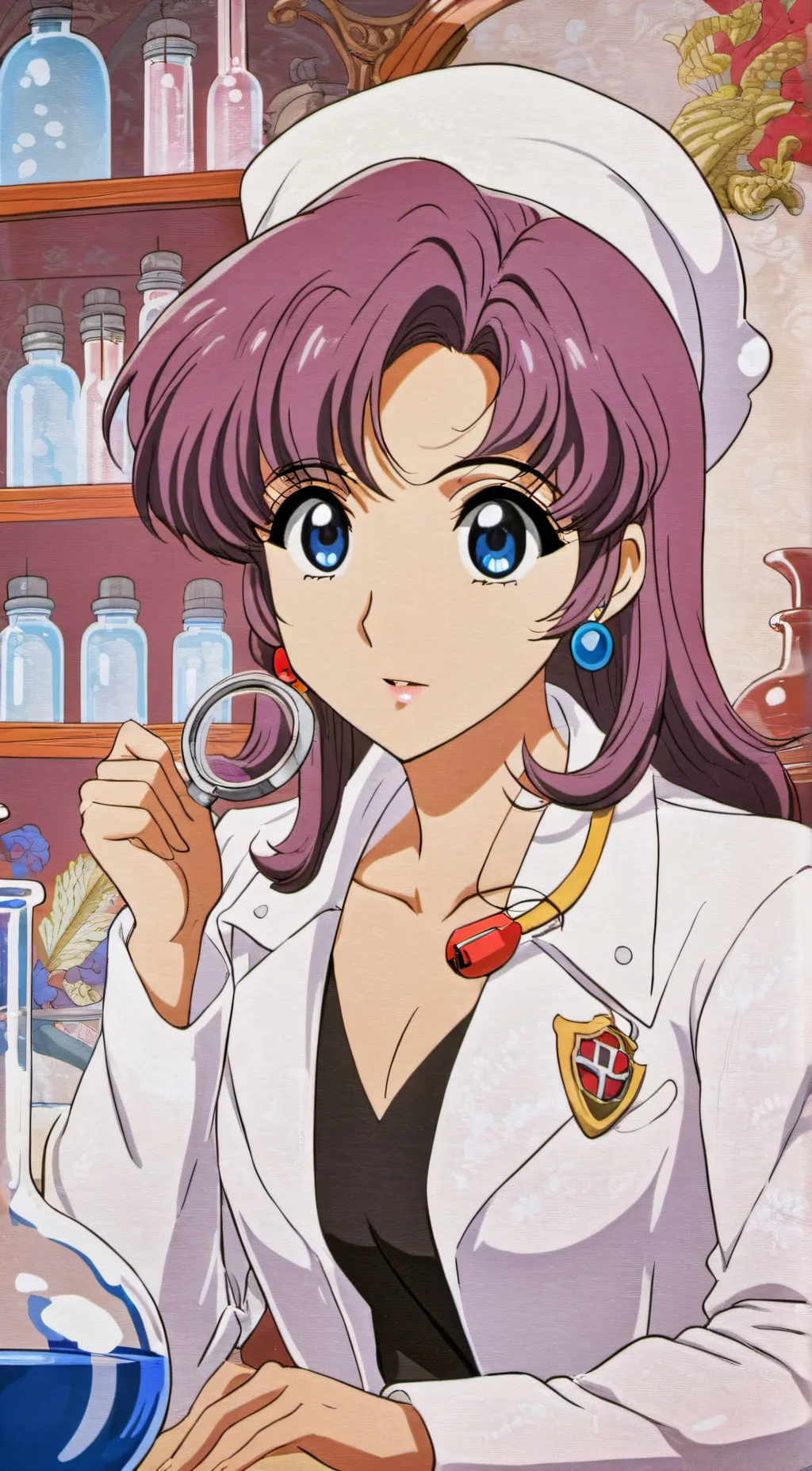 ai character: female scientist background