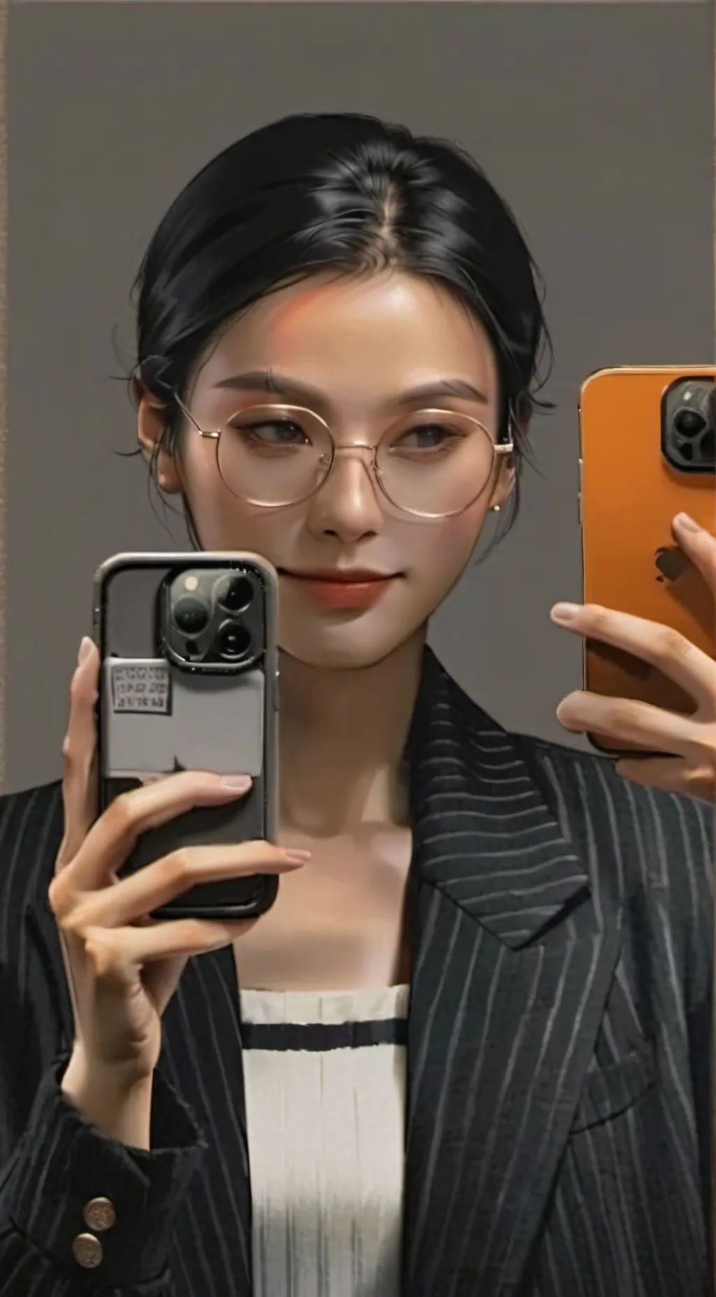 ai character: Stacy  background