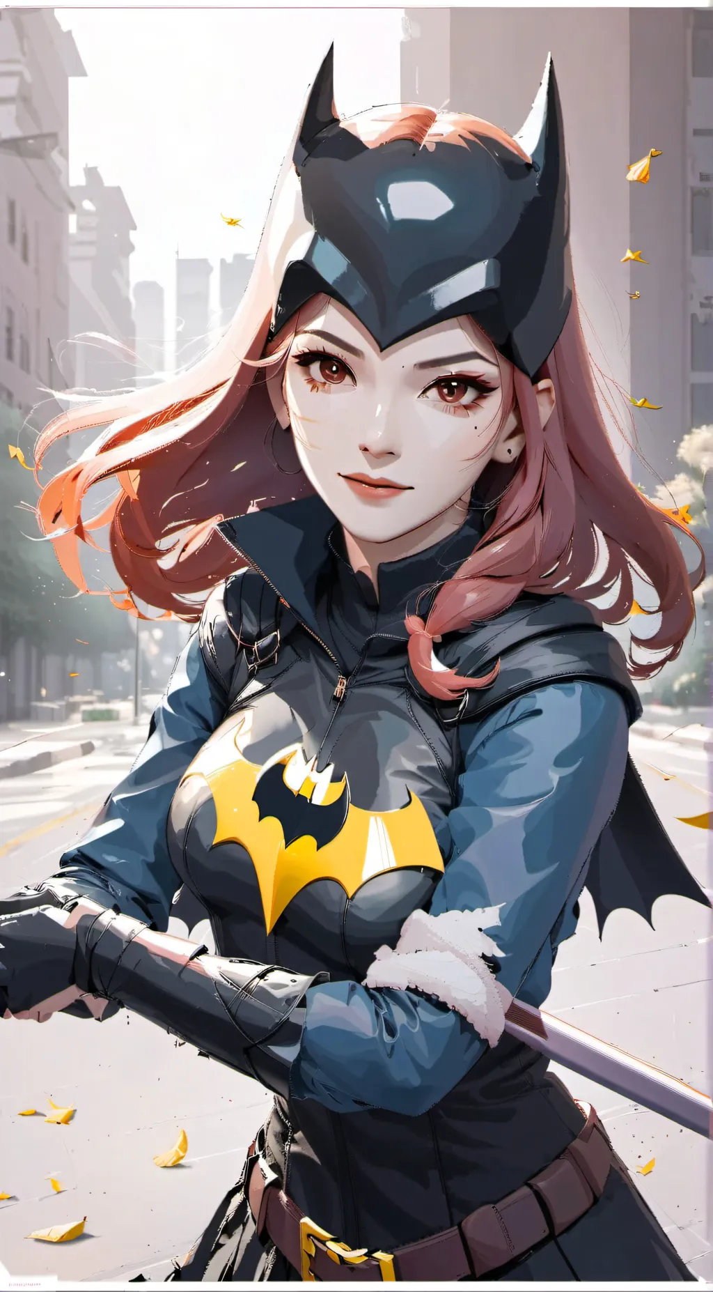 ai character: Batgirl background