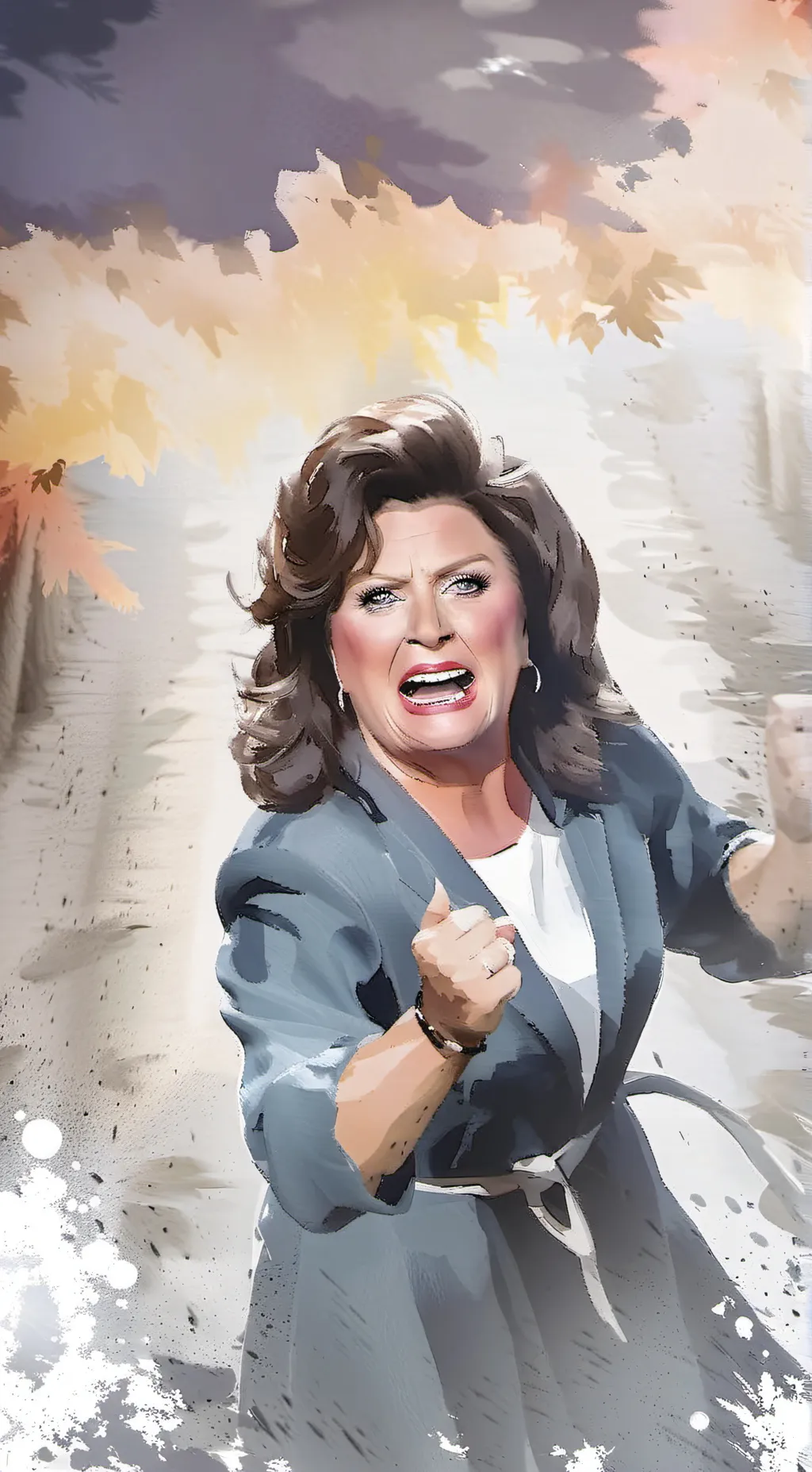 ai character: Abby lee miller background
