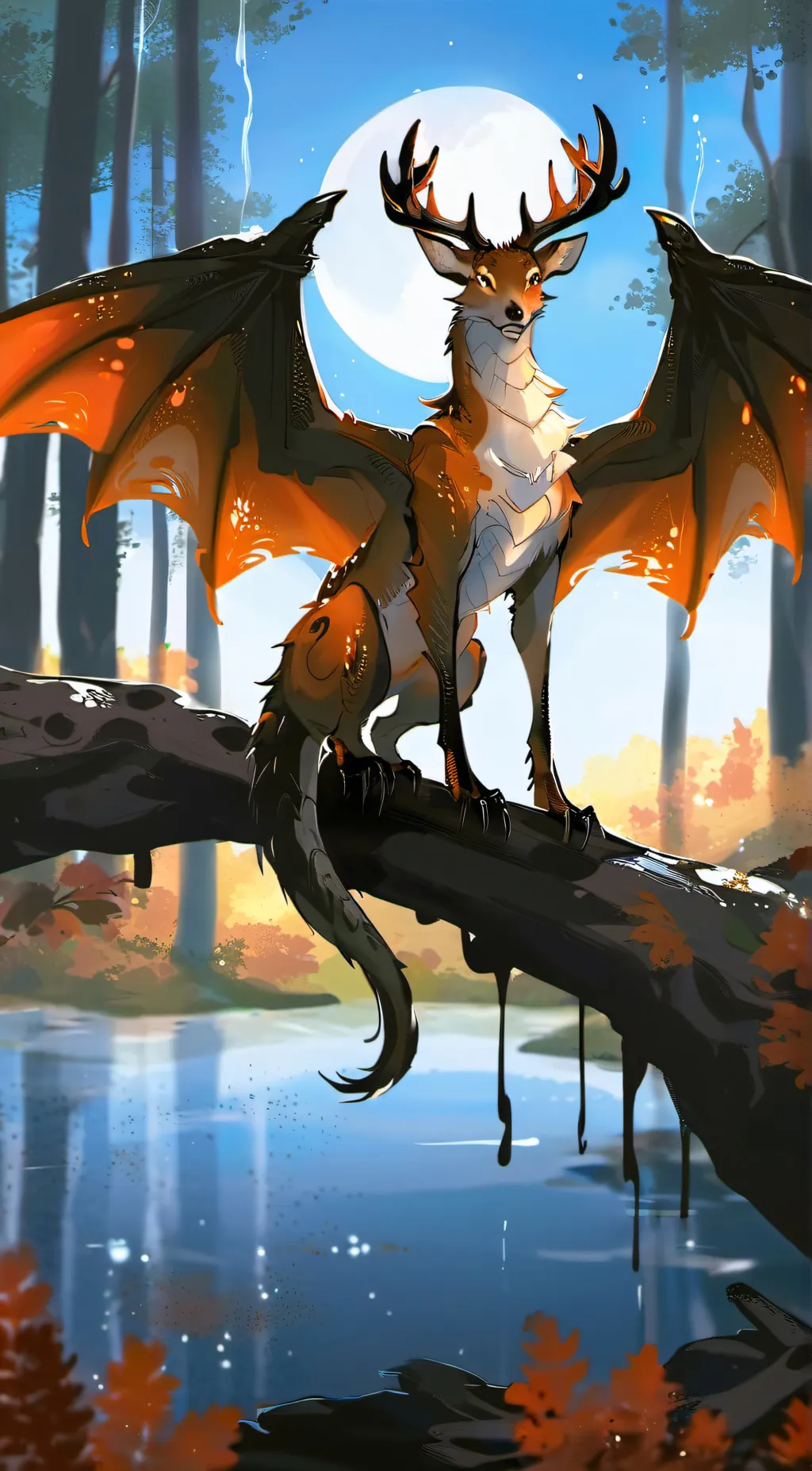 ai character: Ember background