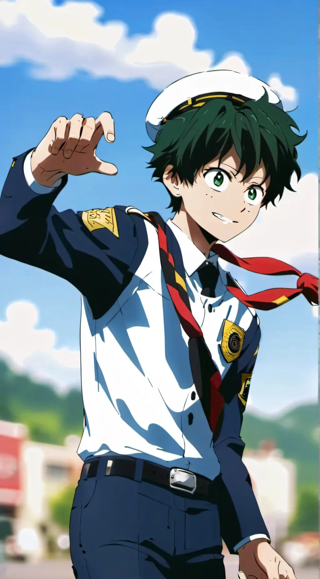 ai character: Izuku background