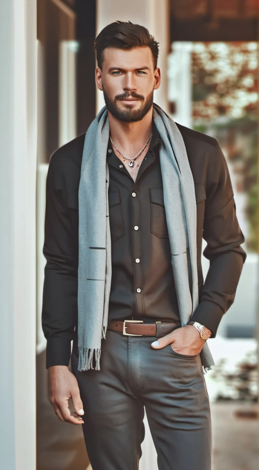 ai character: Noah Asher background
