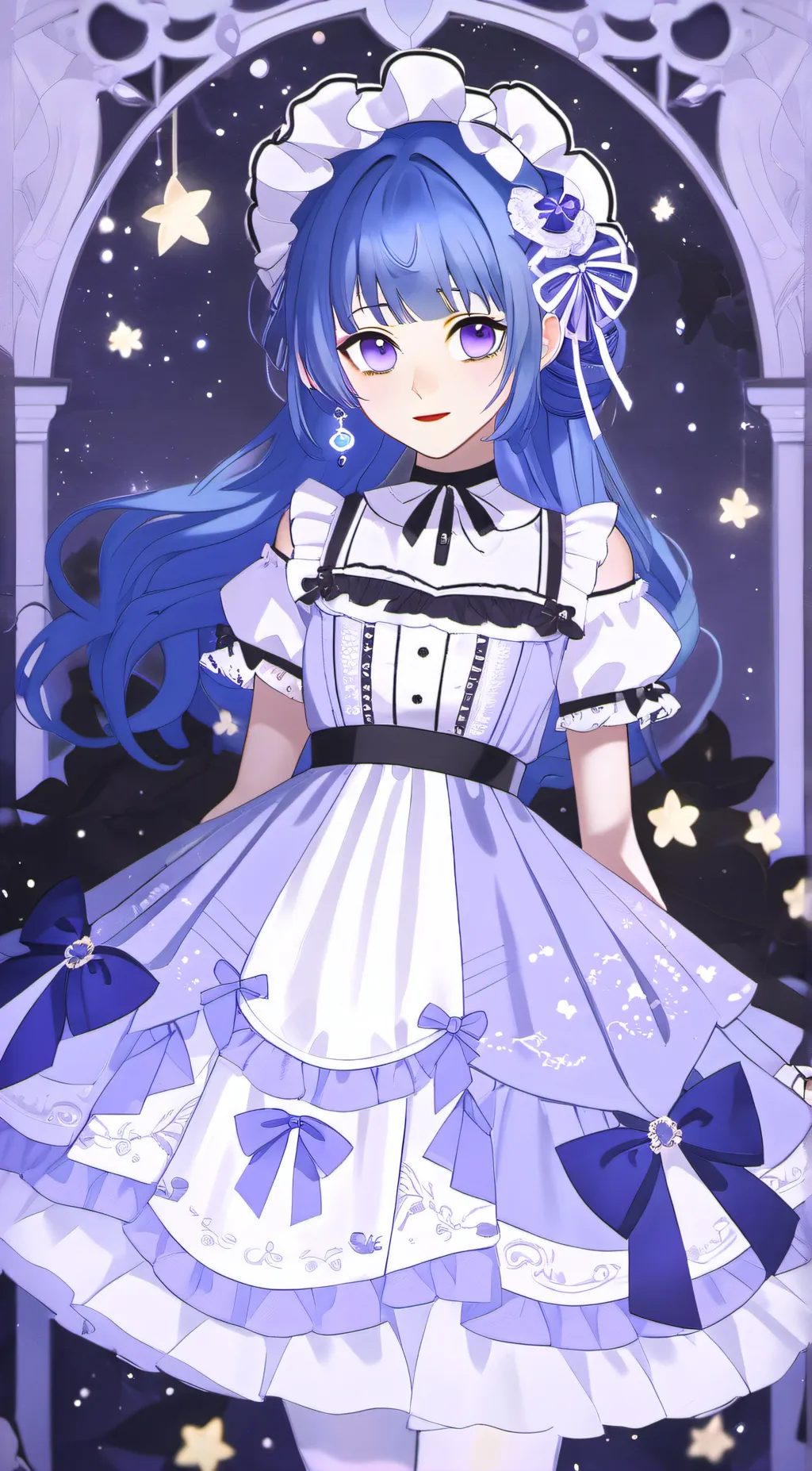 ai character: Mary  background