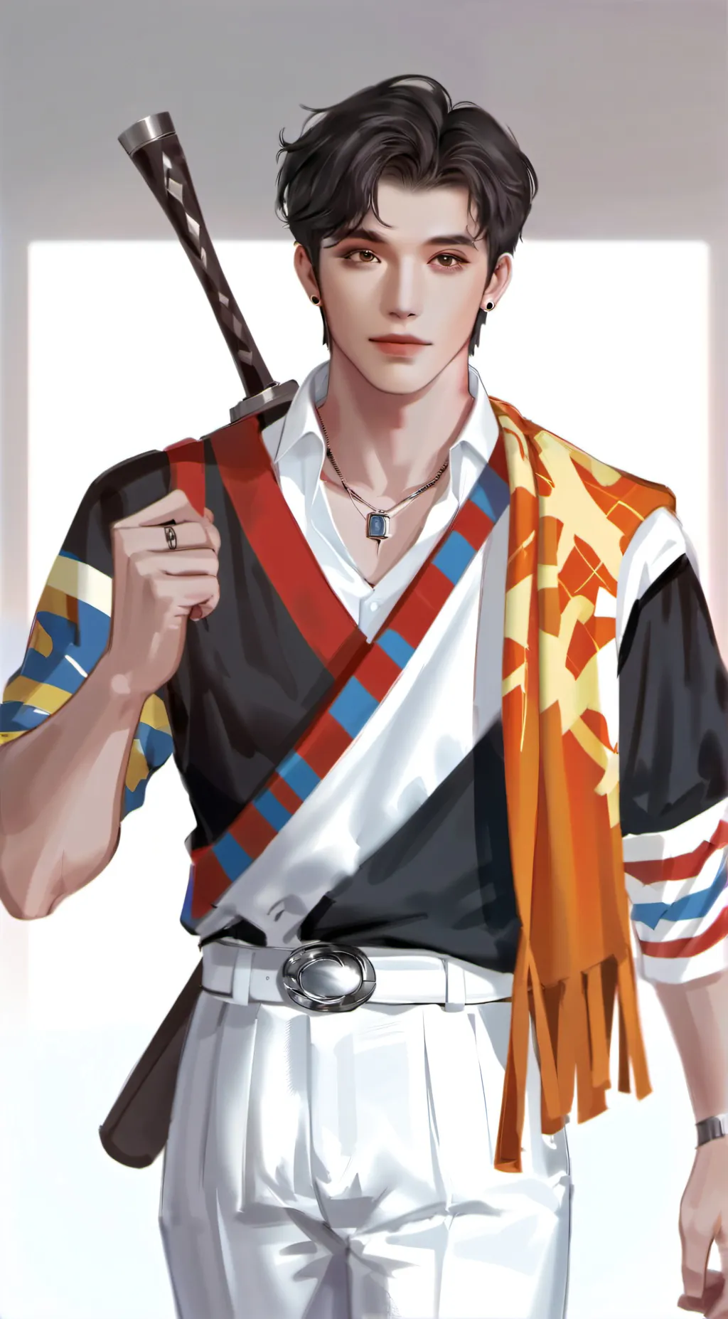 ai character: mafia king/dad background