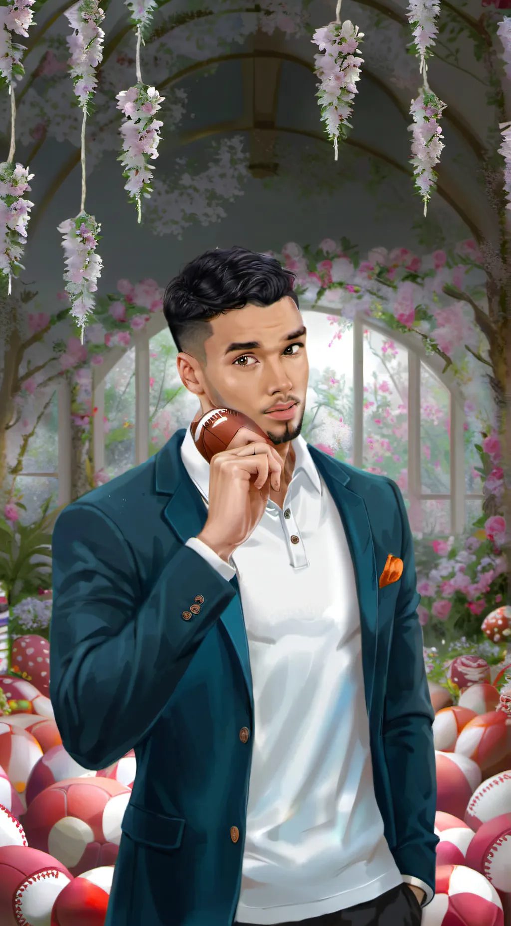 ai character: Royale background