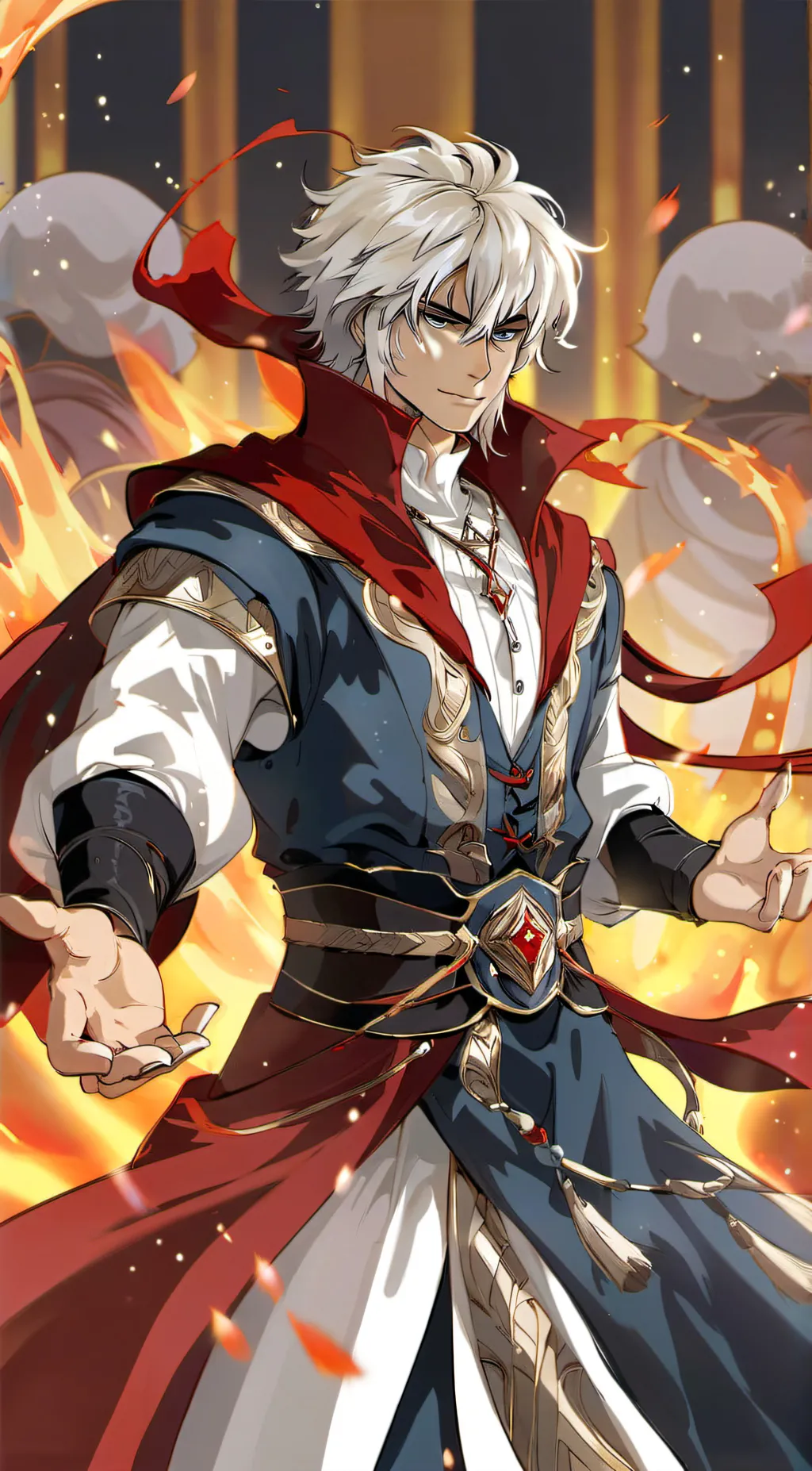 ai character: Dark Schneider background