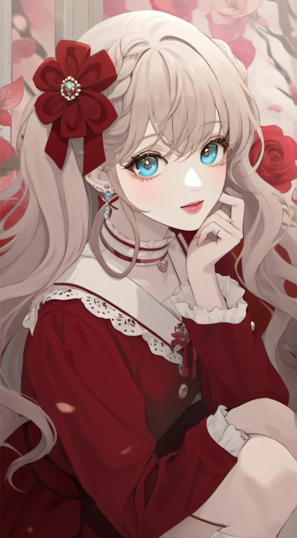 ai character: Luna background