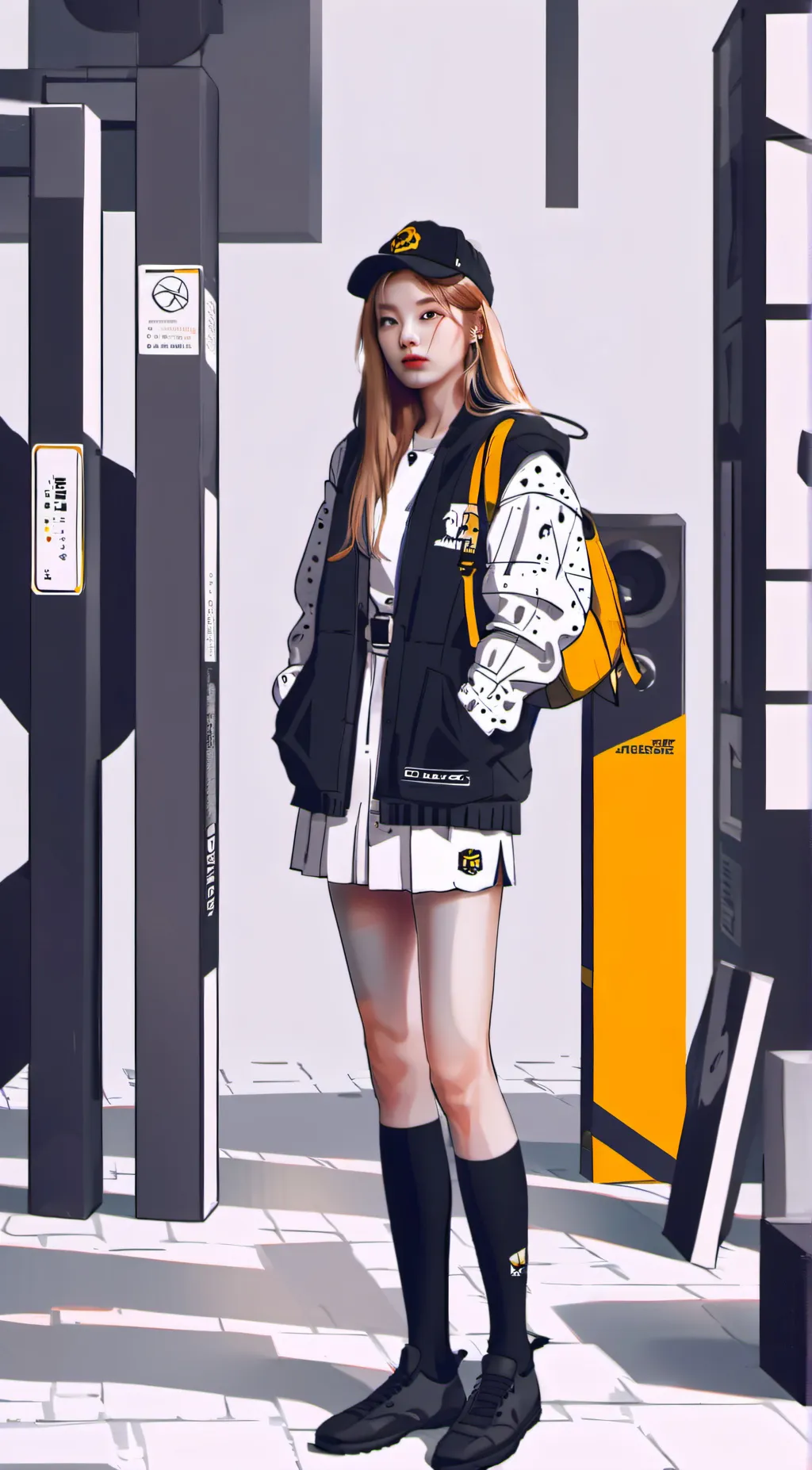 ai character: Yeji background