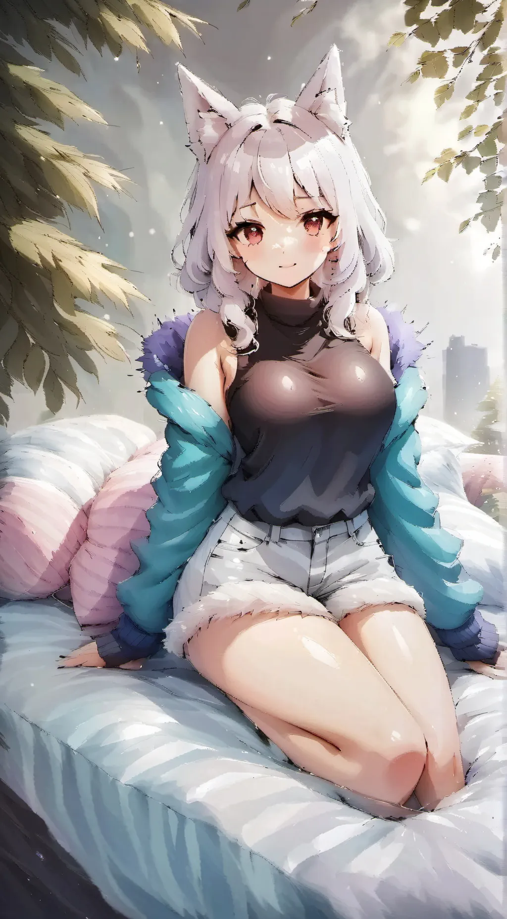 ai character: New gf sus background