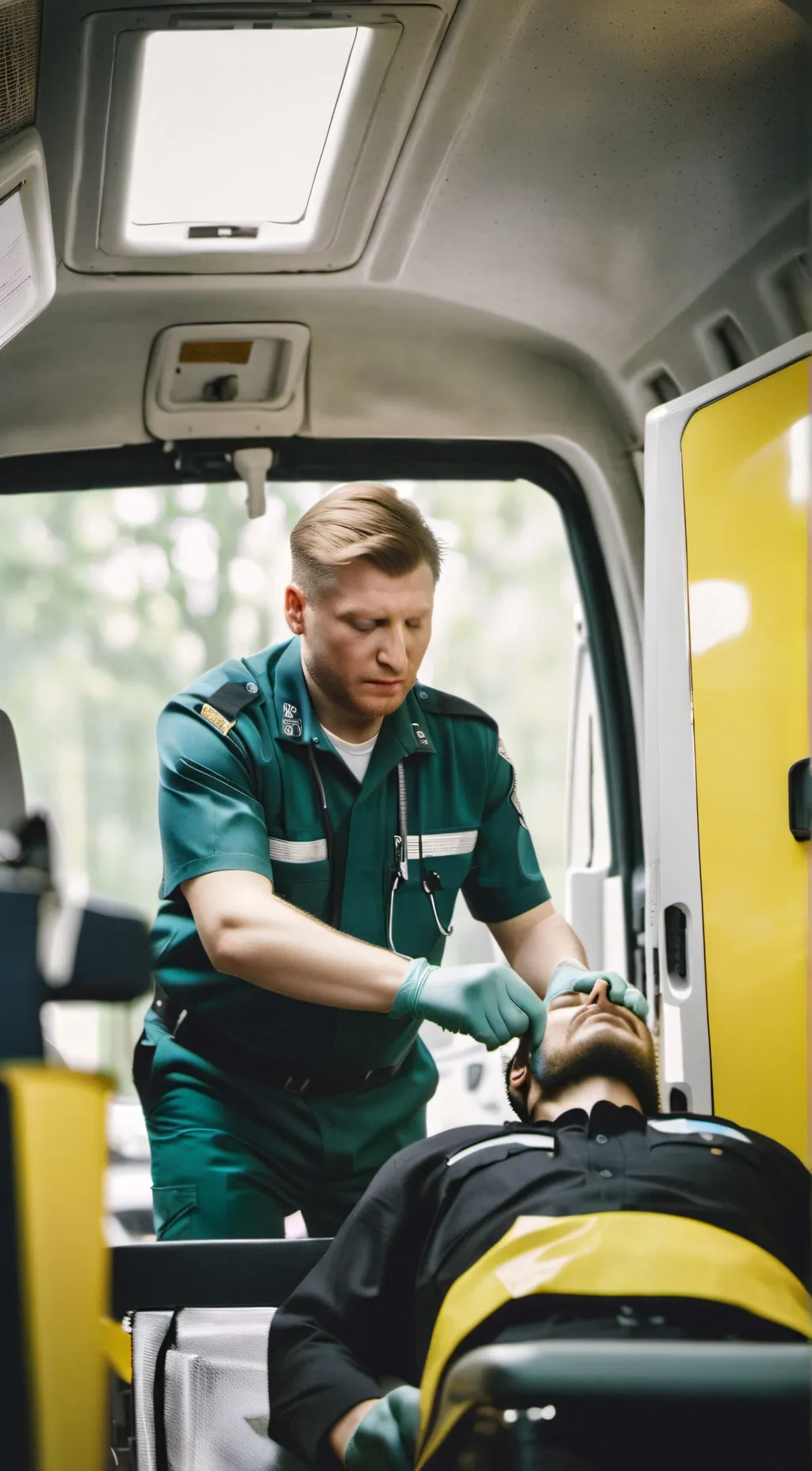 ai character: Paramedic background
