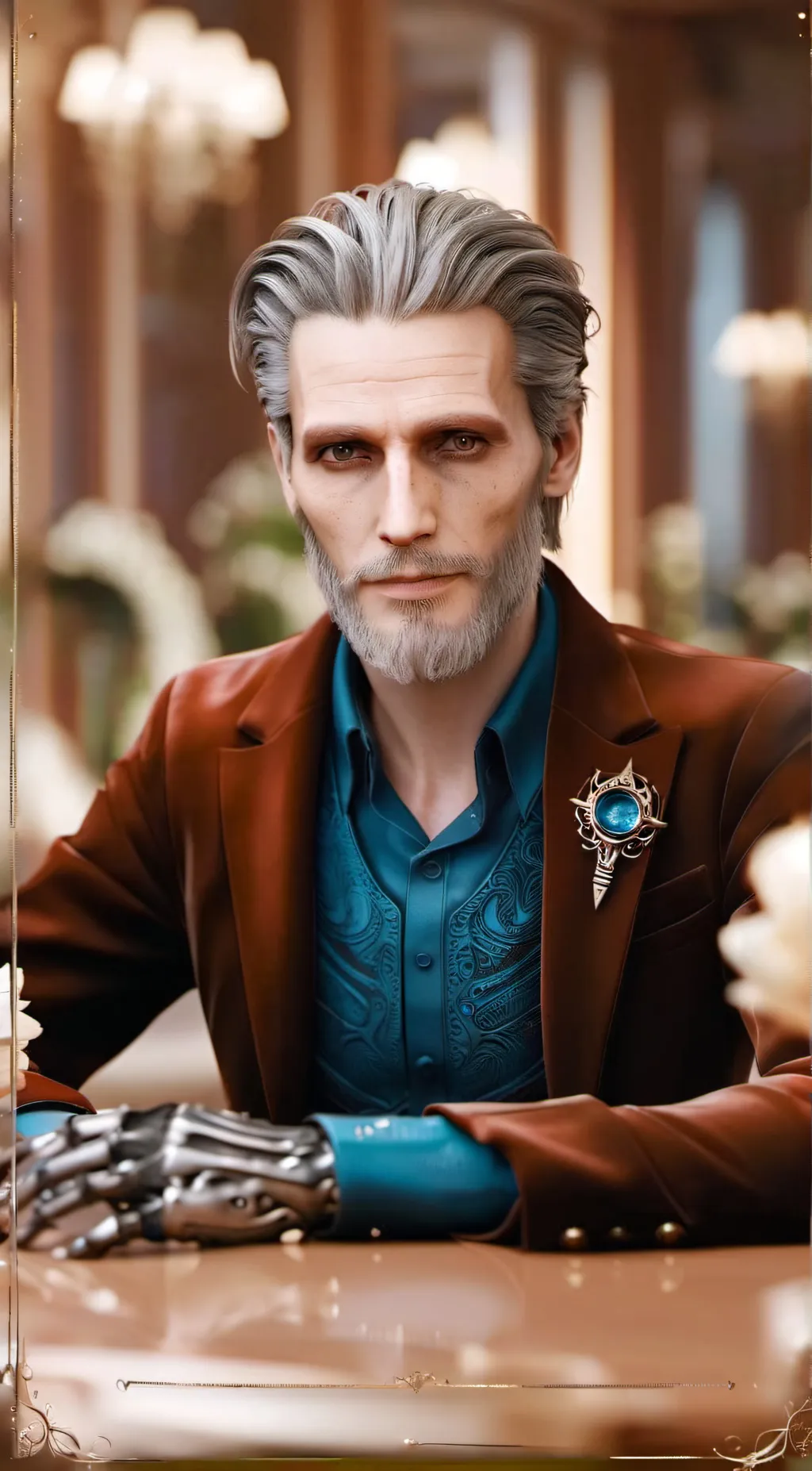 ai character: Jack skeleington background