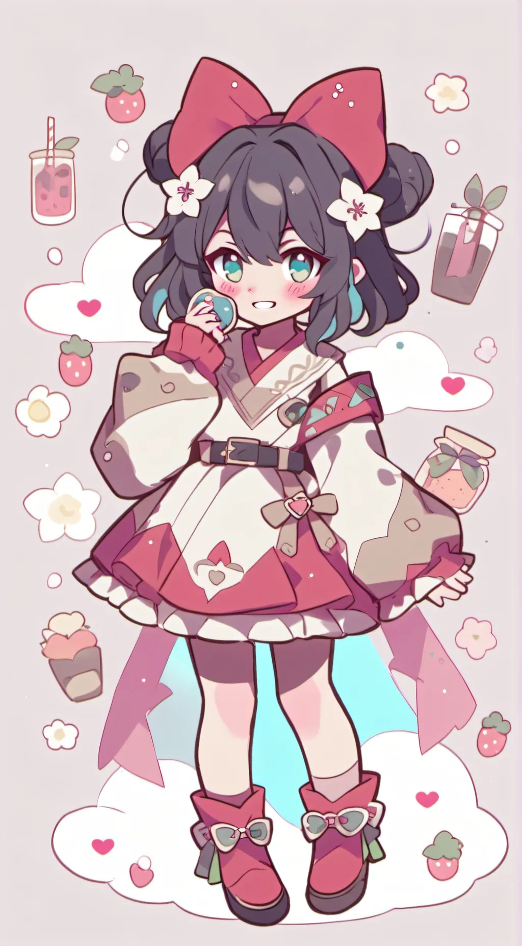 ai character: Ameena  background