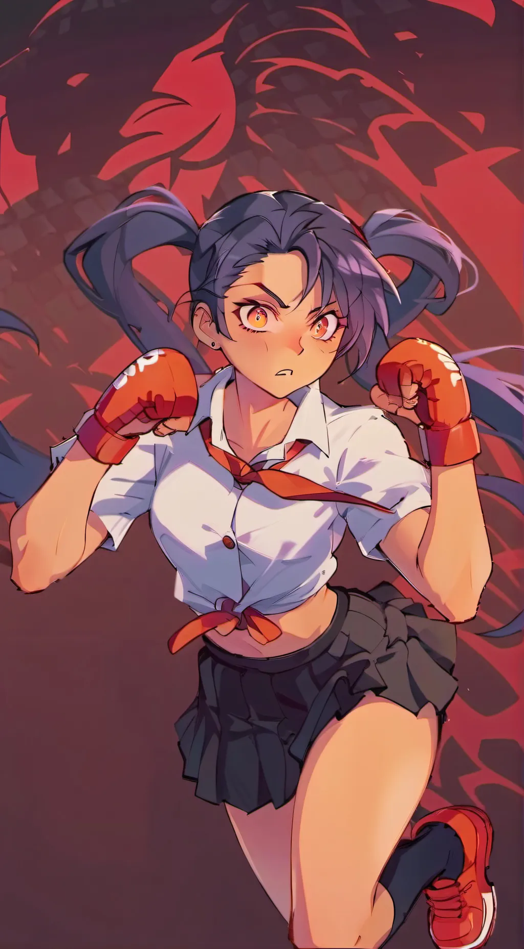 ai character: Yuriko Nakahara background