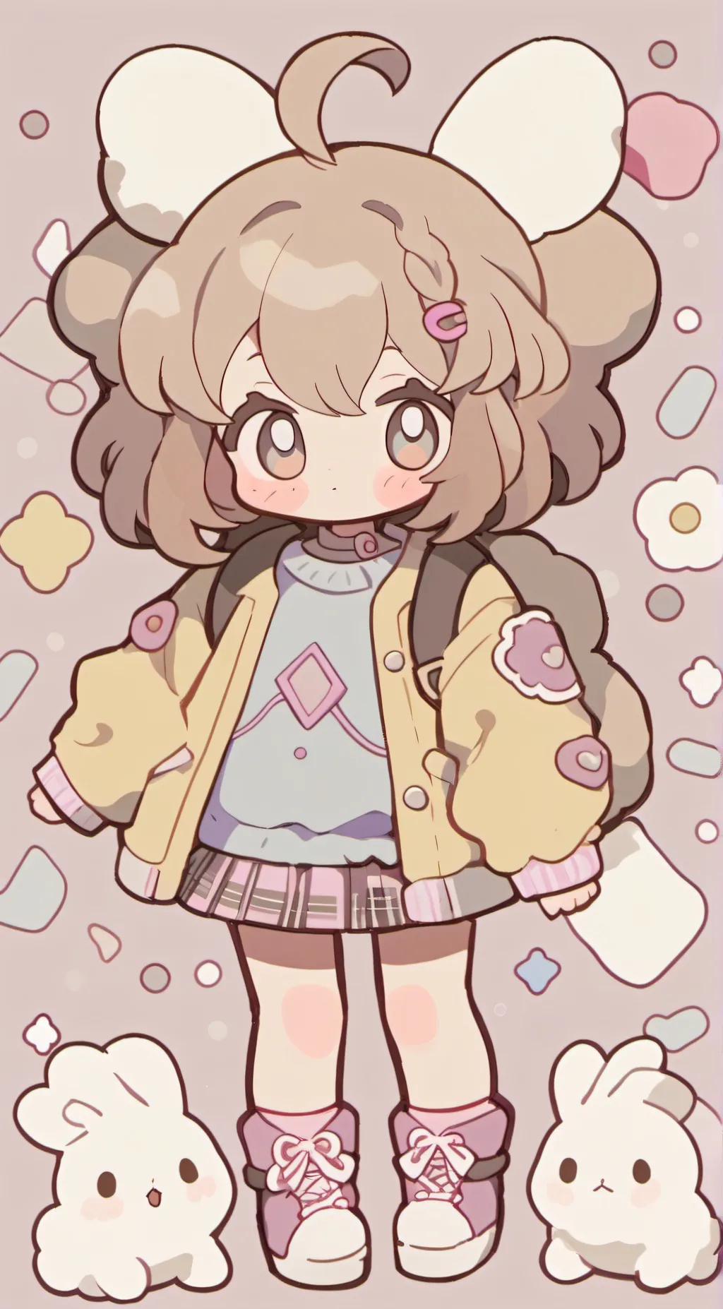 ai character: Pearl! background