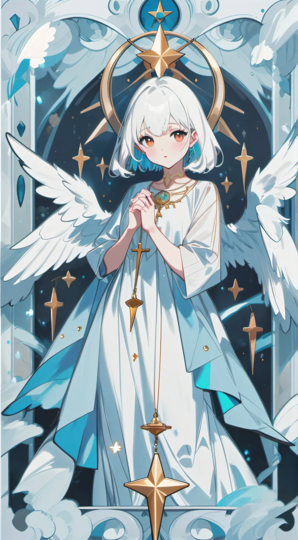 ai character: Angelica  background