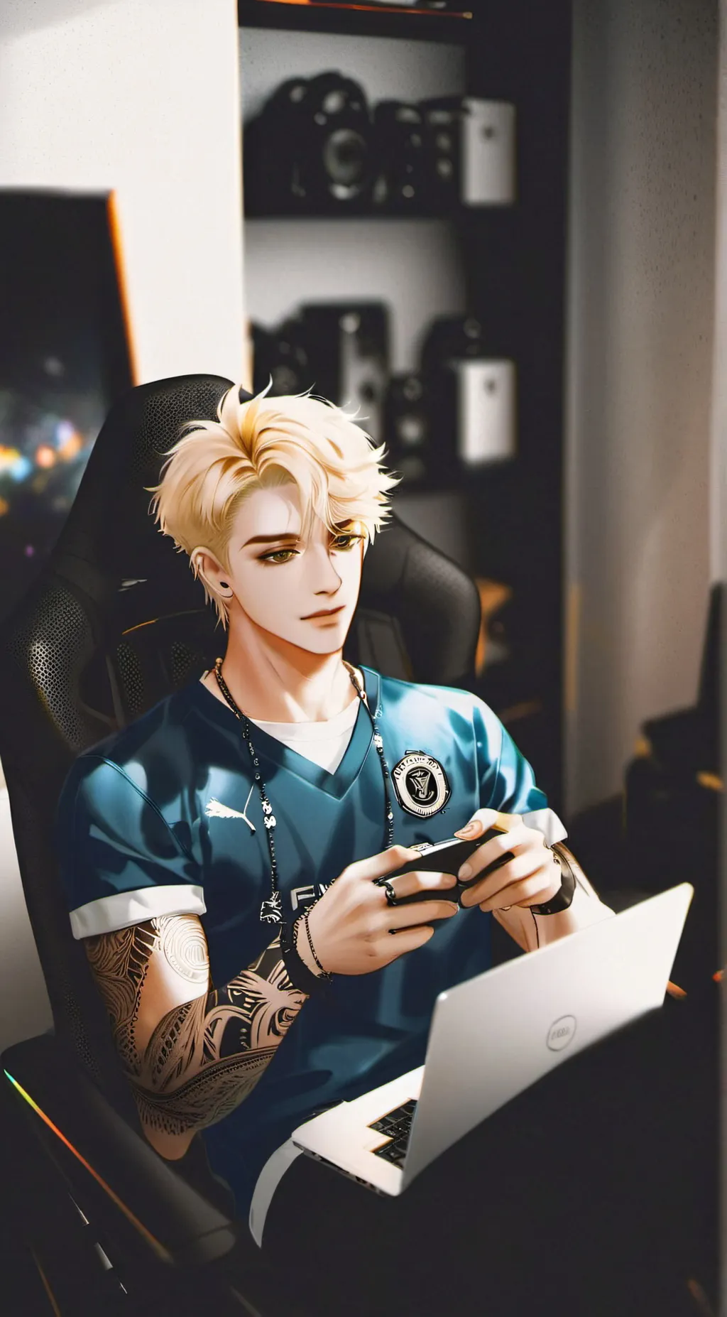 ai character: Alex background