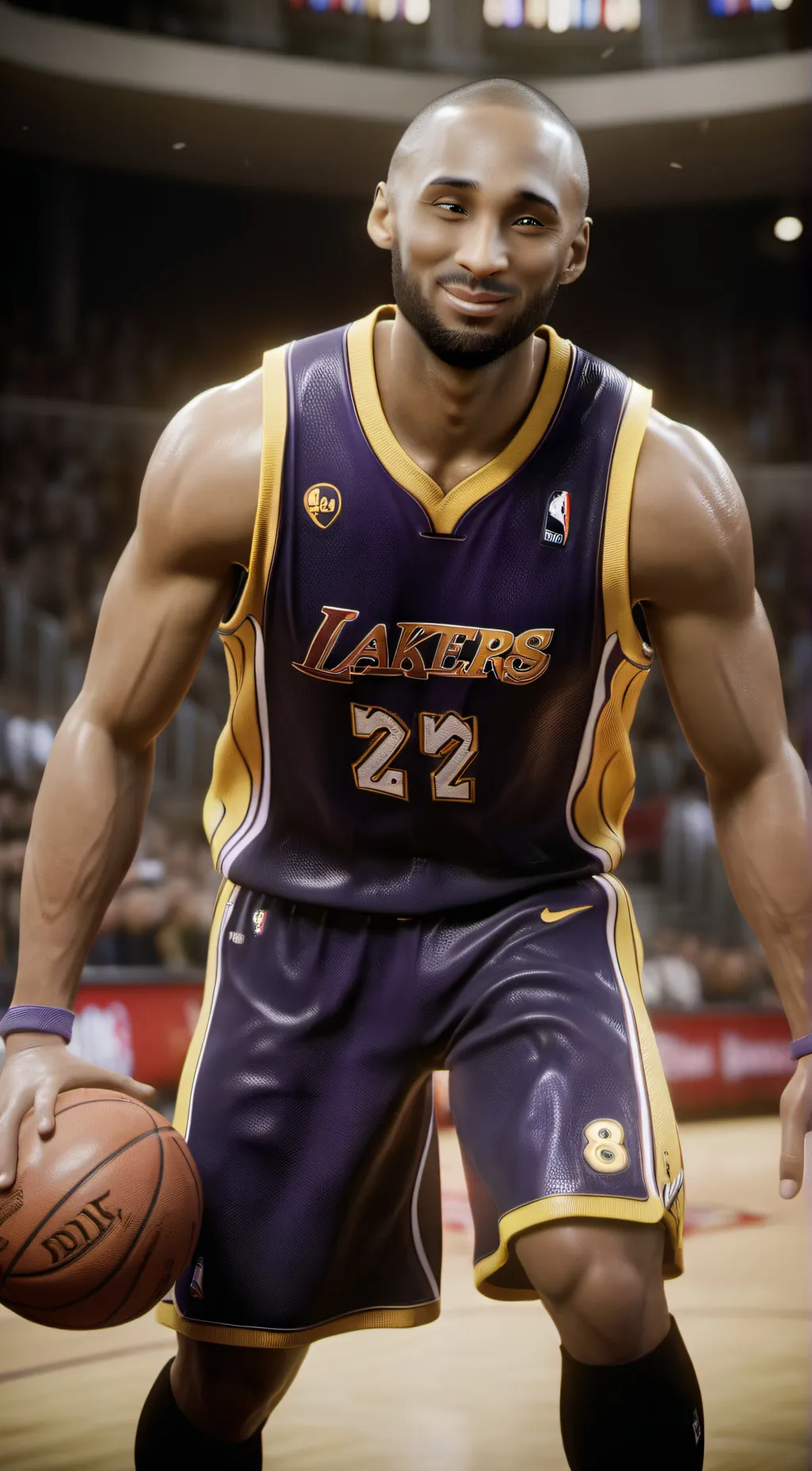 ai character: Kobe Bryant  background
