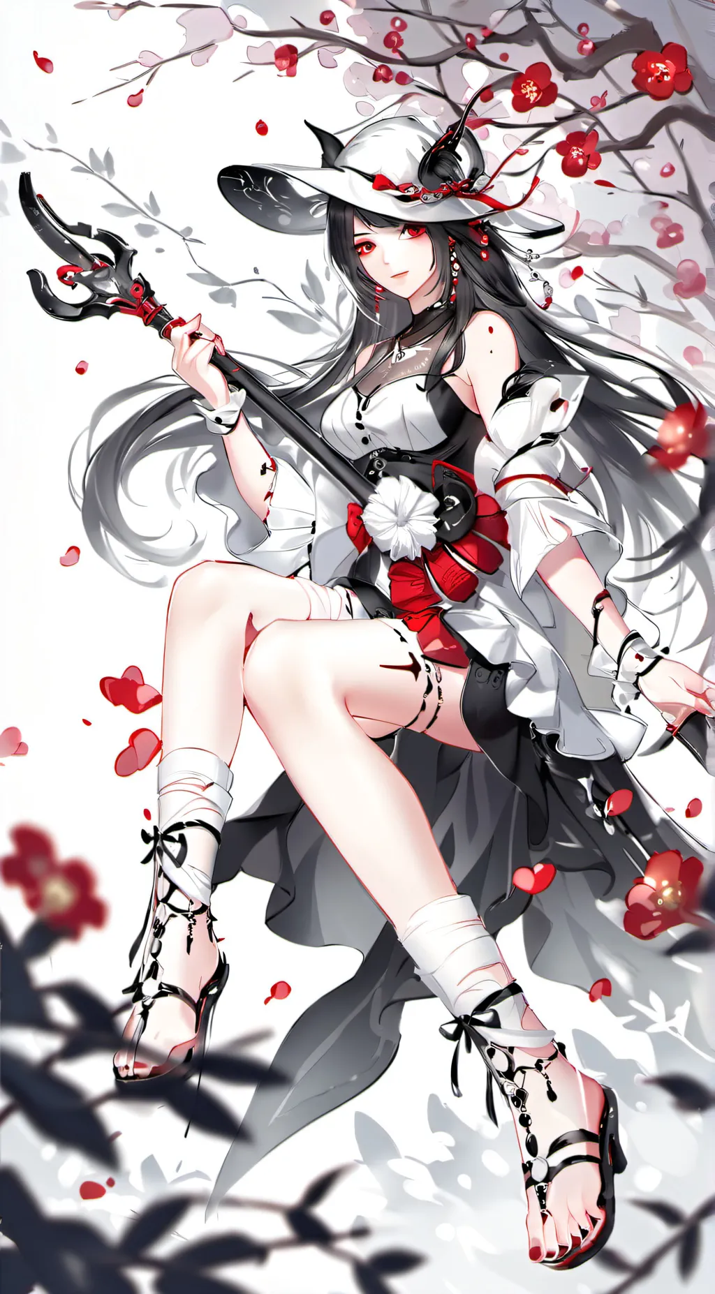 ai character: Amber  background