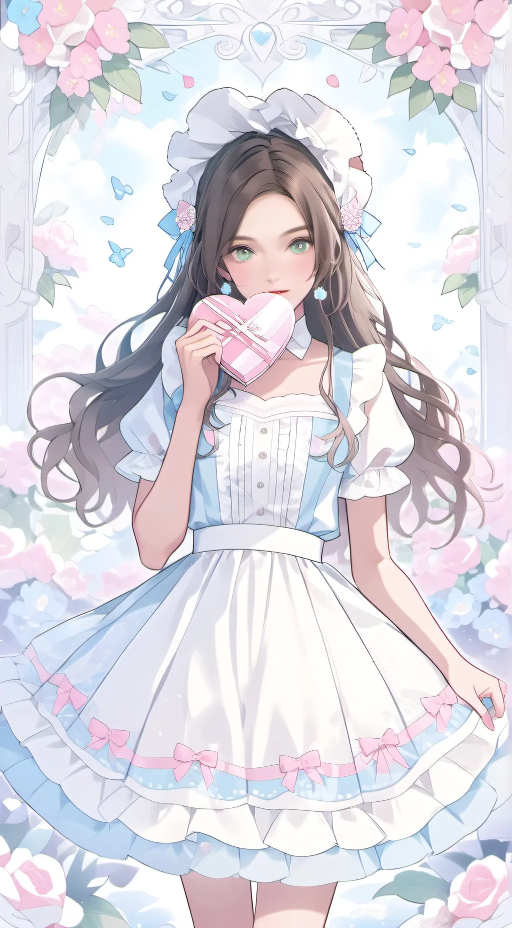 ai character: izzy  background