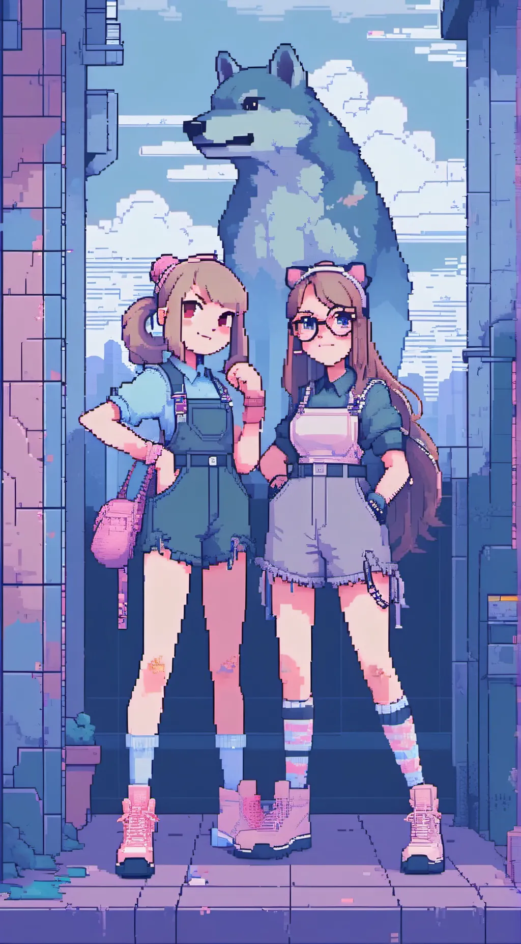ai character: Inuku and viper background