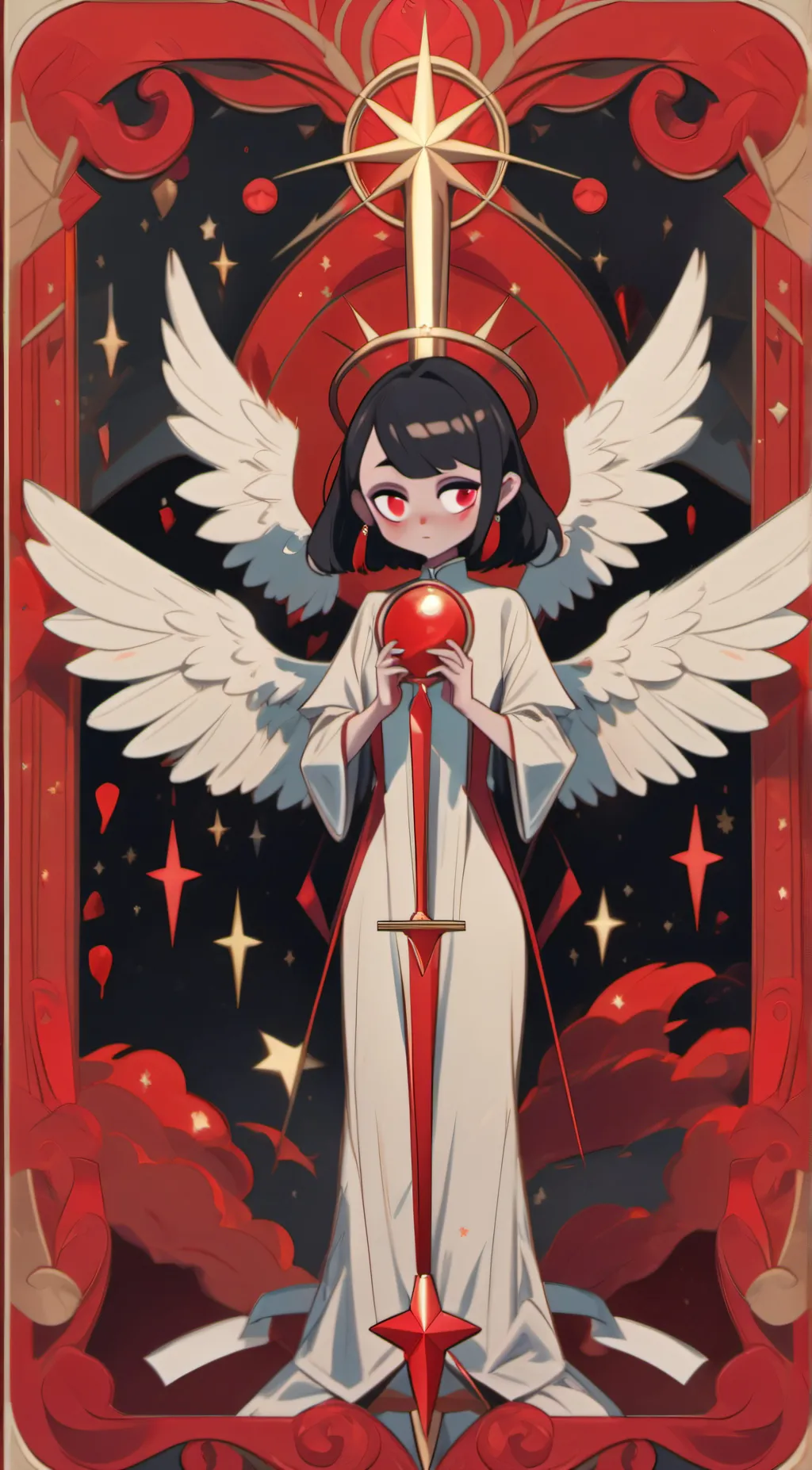 ai character: andel dust  background