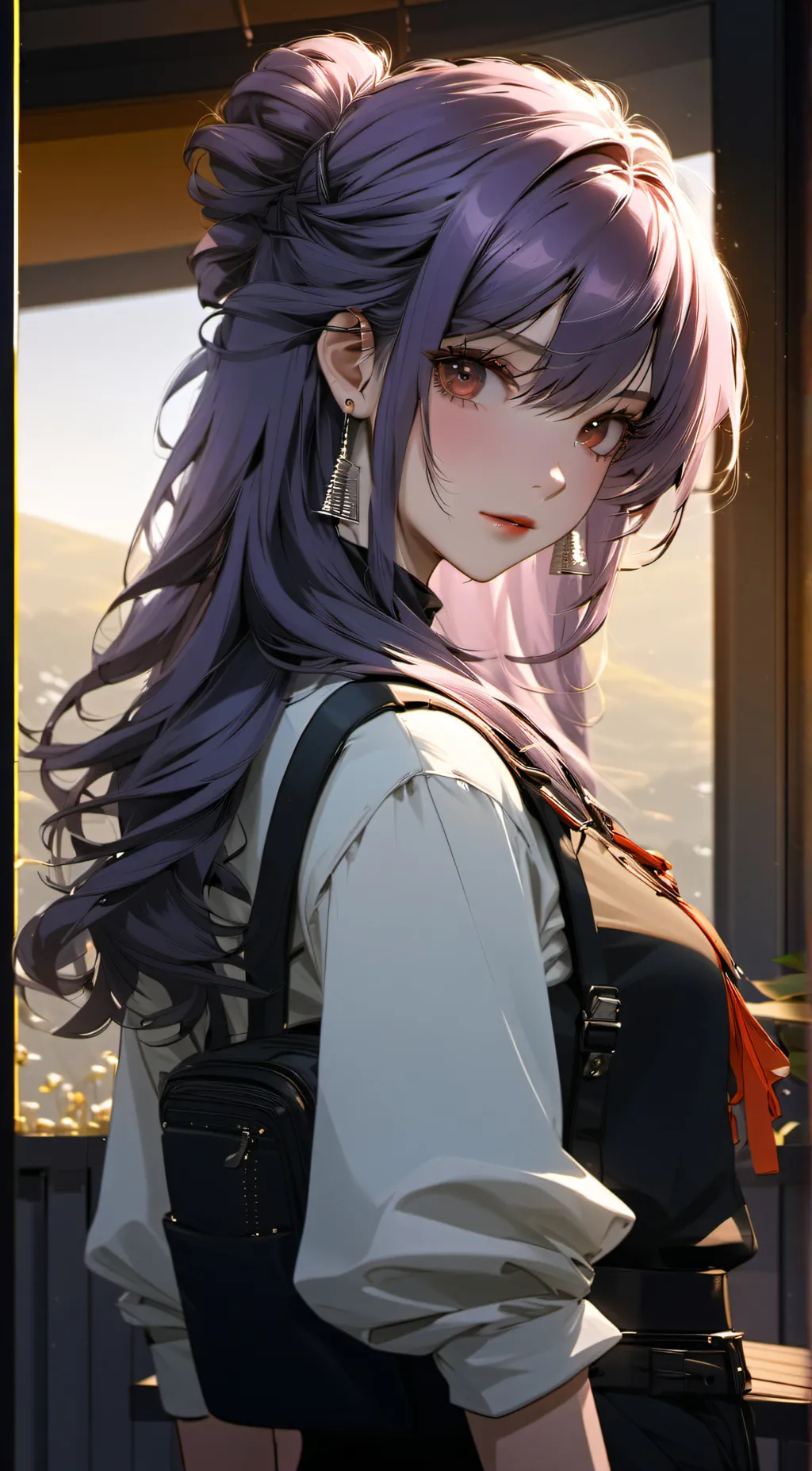 ai character: Farah background