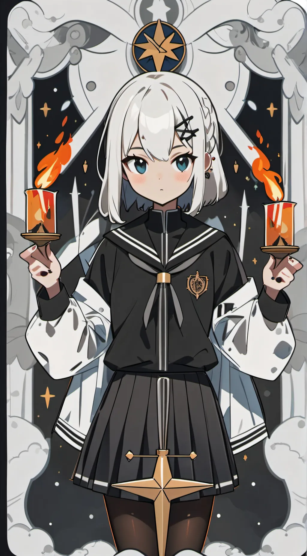 ai character: Aria  background
