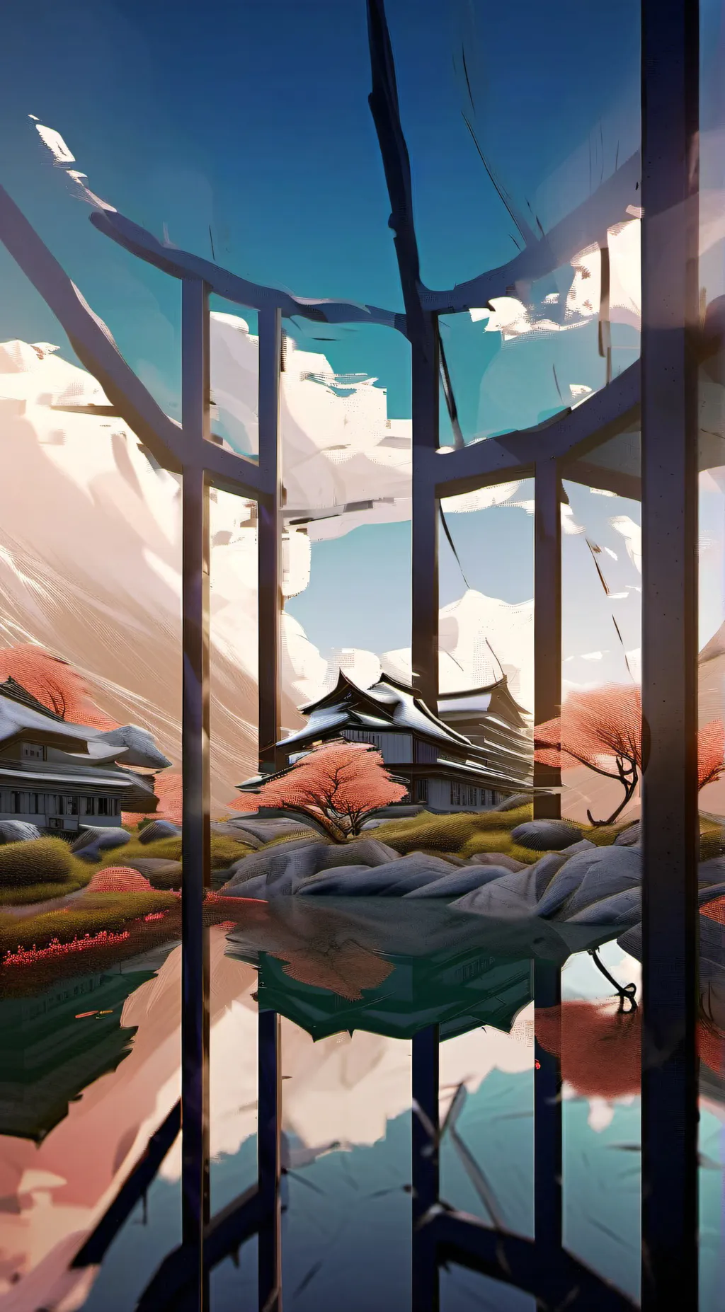 ai character: one piece  background