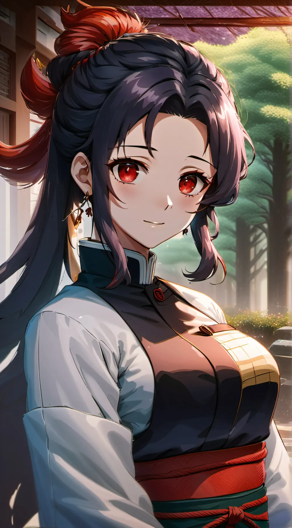 ai character: Shinobu Kocho background