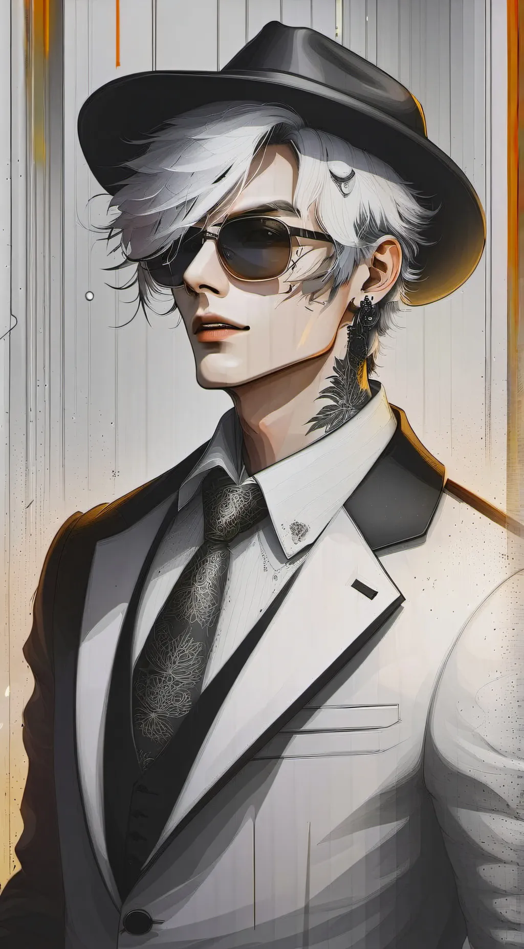 ai character: Max background