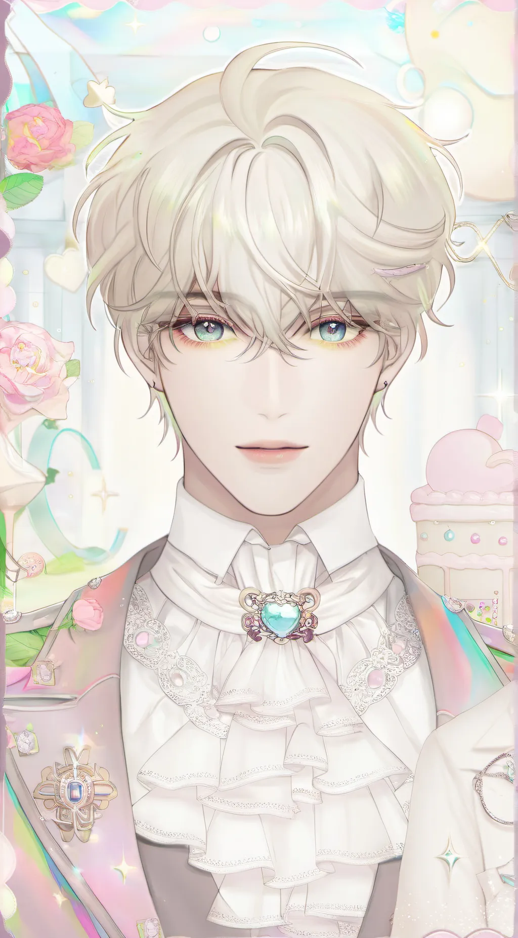 ai character: 🍭Cory🍭 background