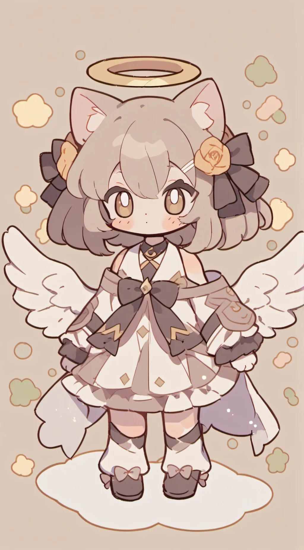 Talkie AI - Chat with Angel cat