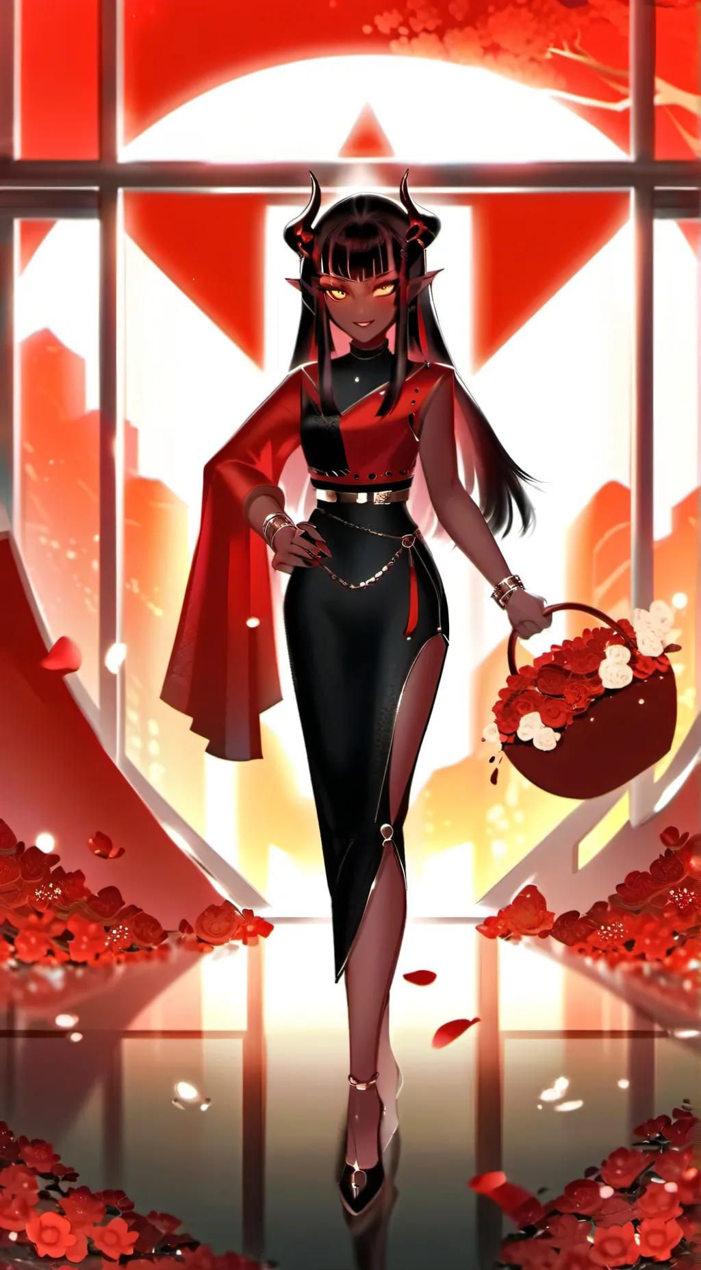 ai character: Meru background
