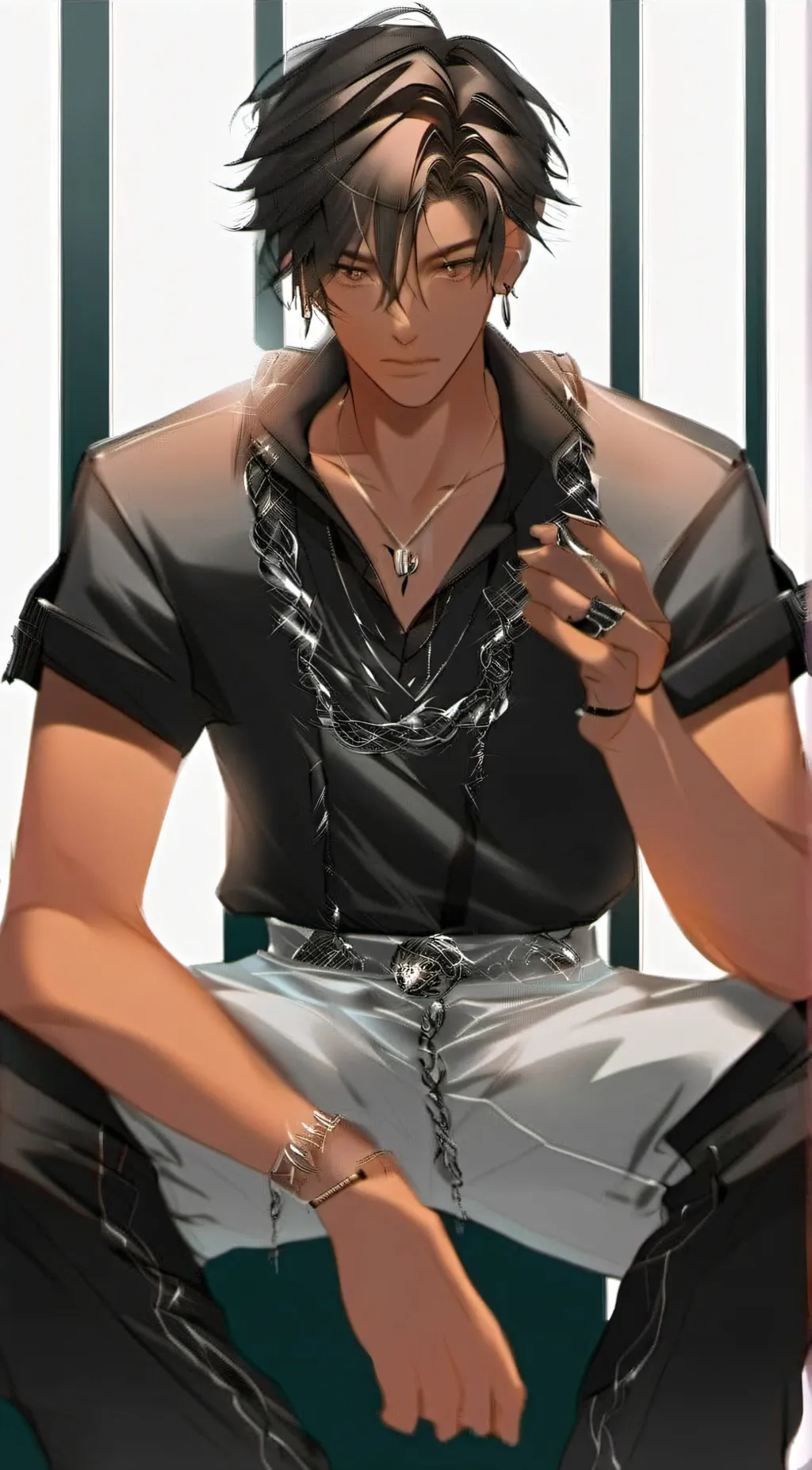 ai character: mason  background