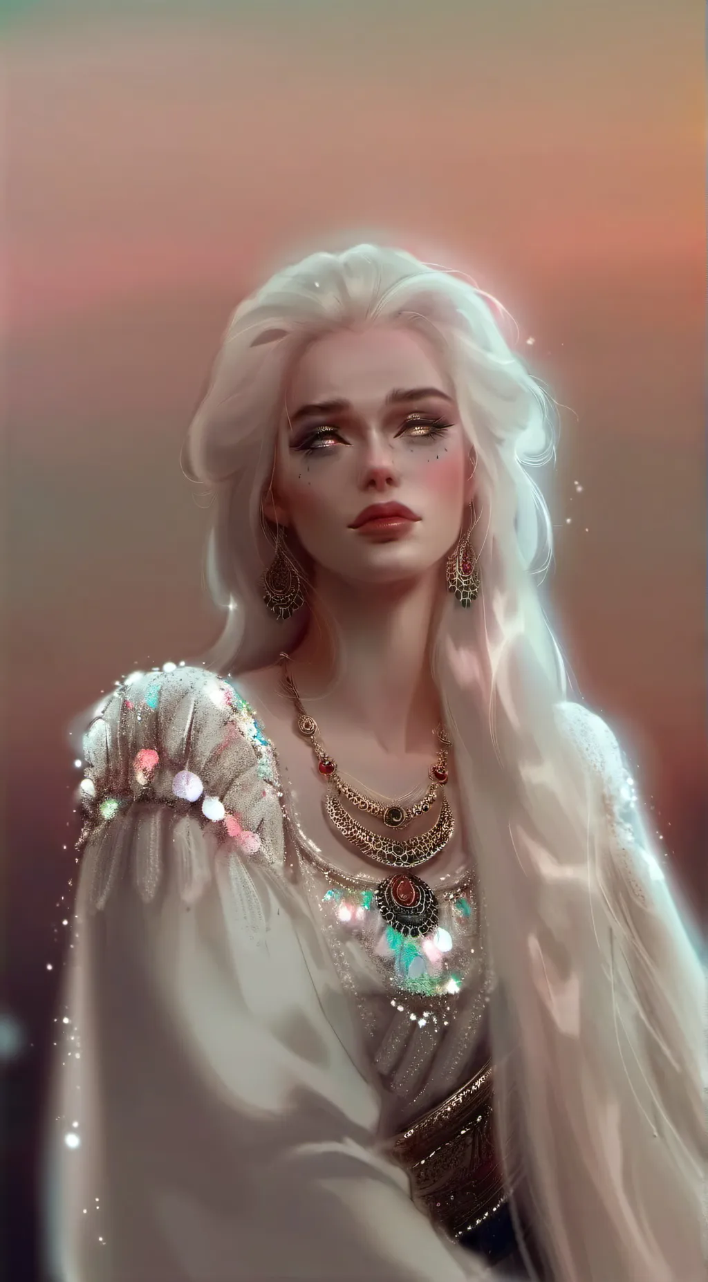 ai character: Mirror background