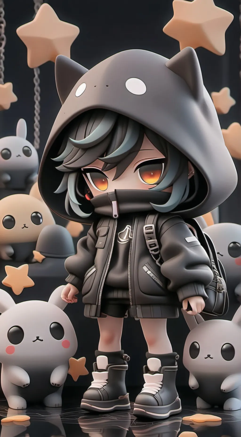 ai character: ♡Among us♡ background
