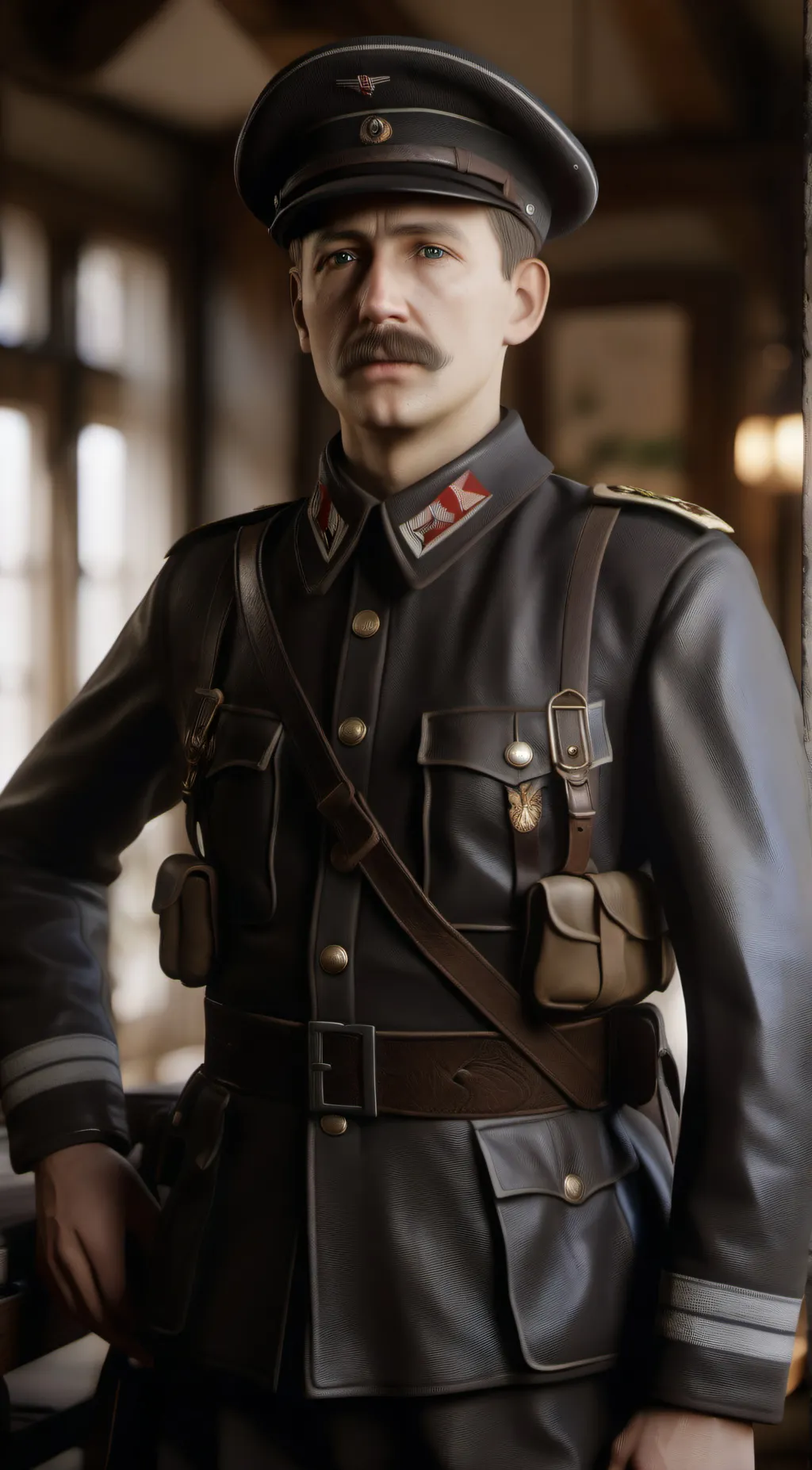 ai character: Maxim background